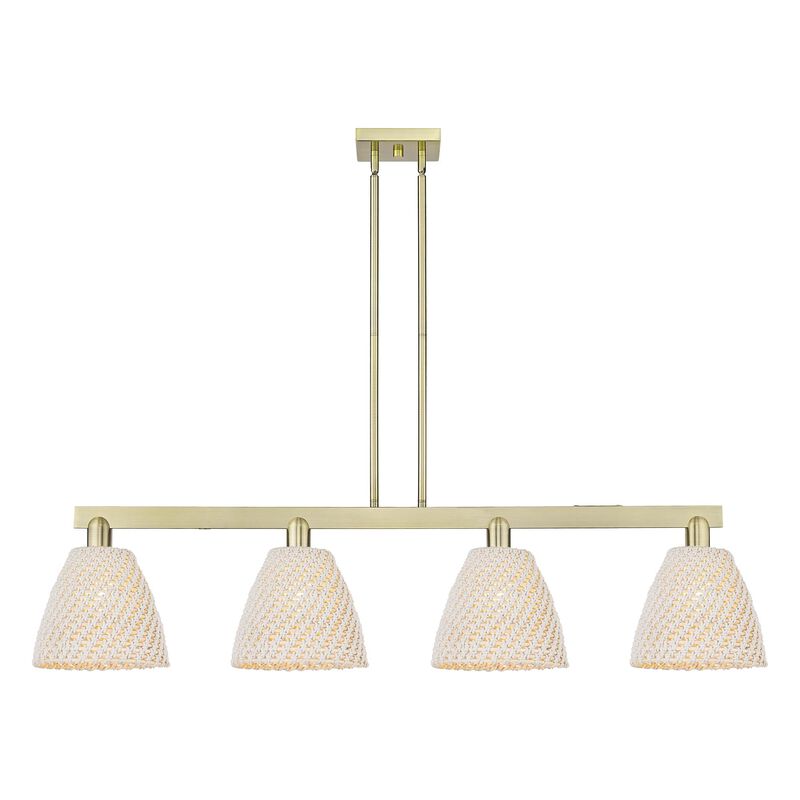 Bruno Marashlian Bristol Natural 52 Inch Linear Suspension Light by Innovations Lighting