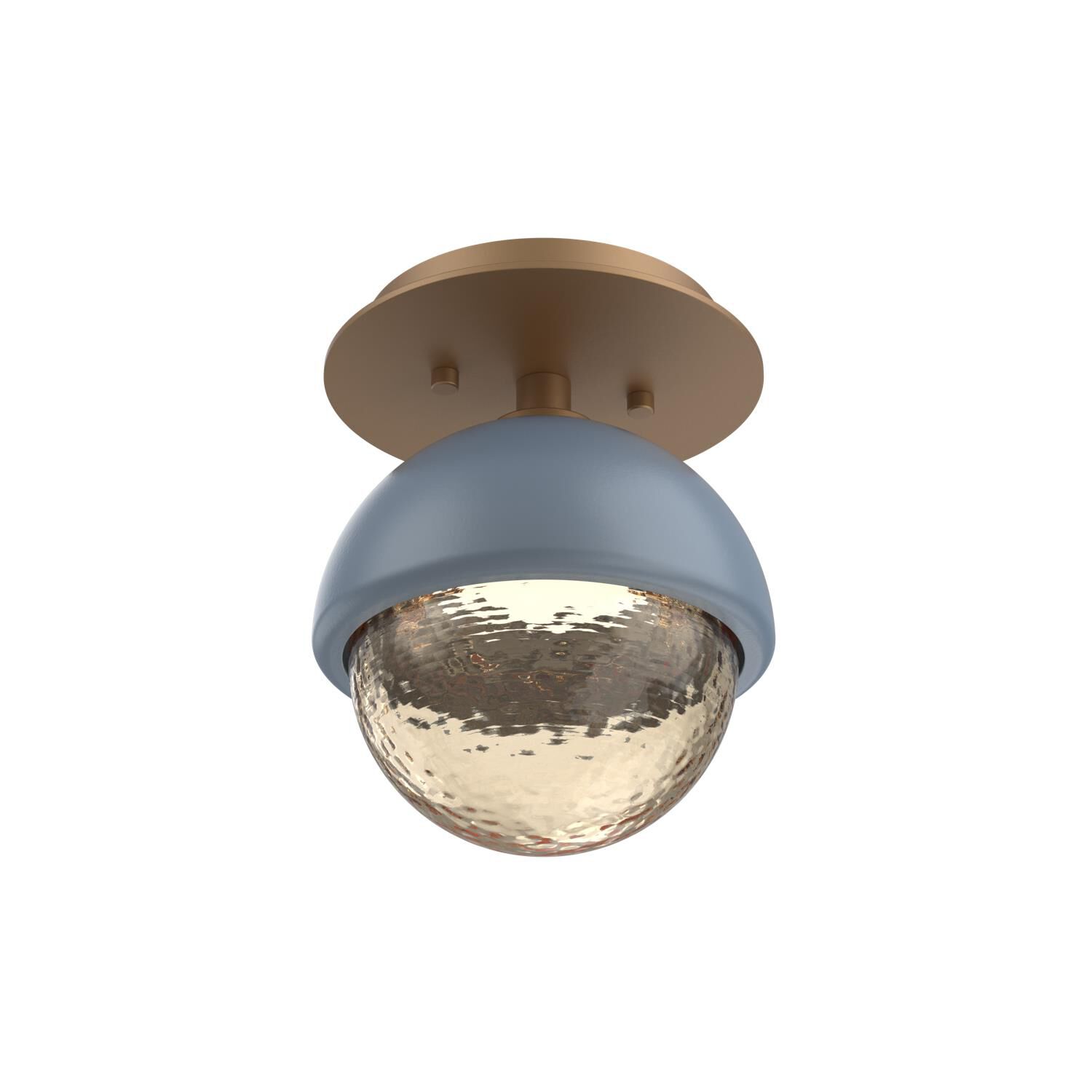 Levi Wilson Cabochon 6 Inch Flush Mount by Hammerton Studio