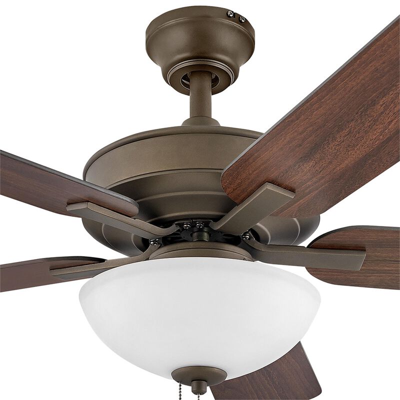 Metro Illuminated 52 Inch Ceiling Fan with Light Kit by Hinkley