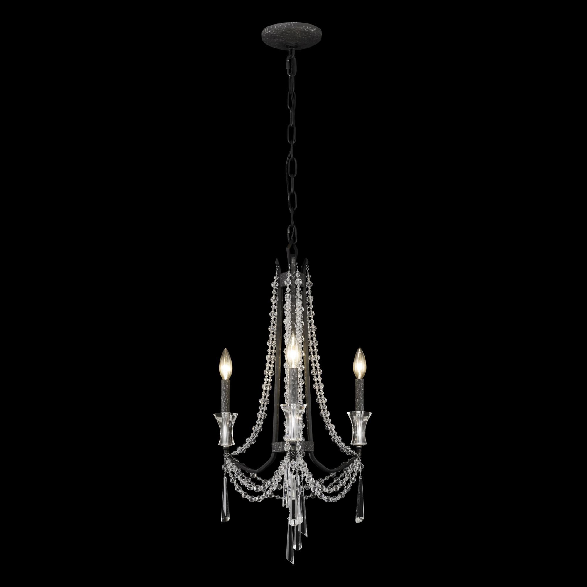 Barcelona 17 Inch 3 Light Mini Chandelier by Varaluz