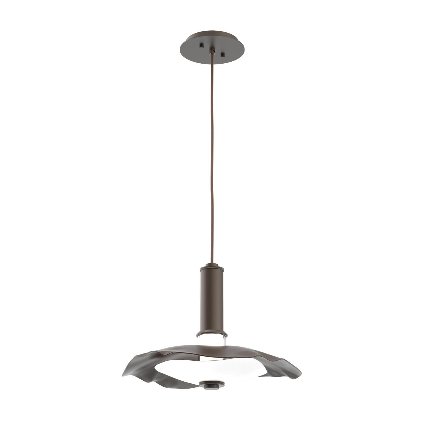 Shown in Flat Bronze finish and Salt White accent