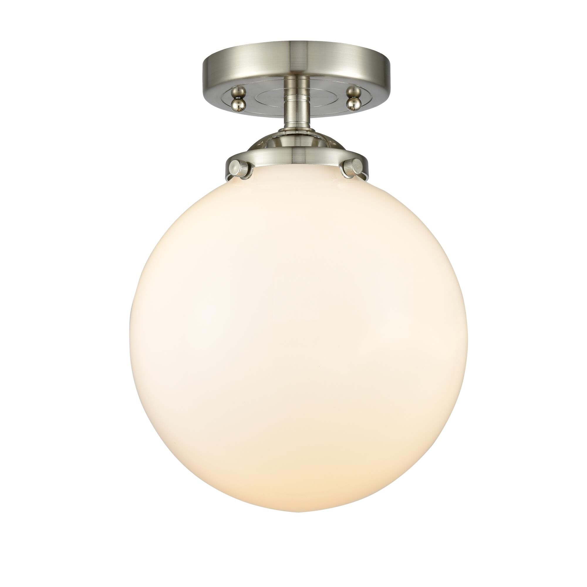 Bruno Marashlian Beacon 8 Inch 1 Light Semi Flush Mount by Innovations Lighting