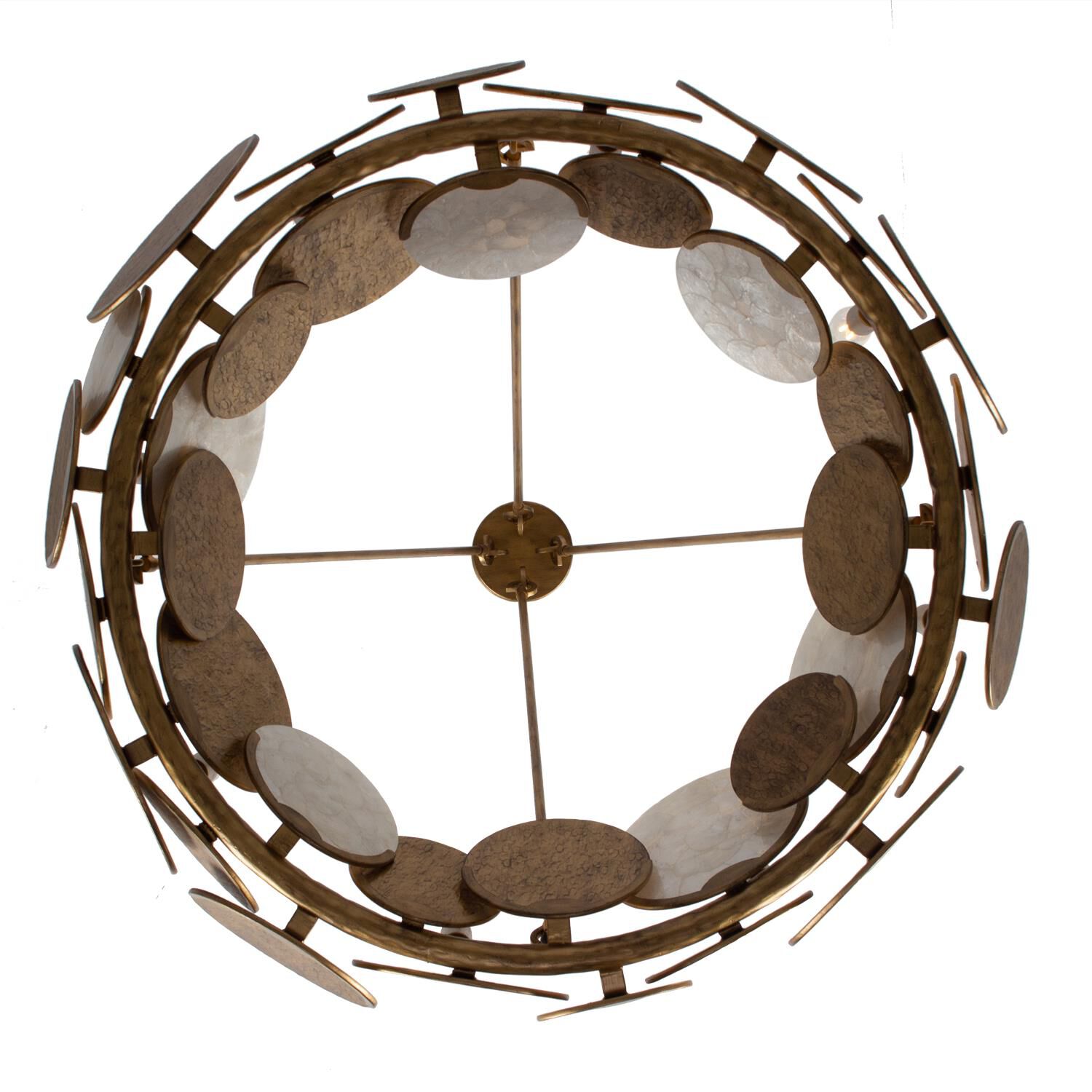 Shown in Rustic Gold finish