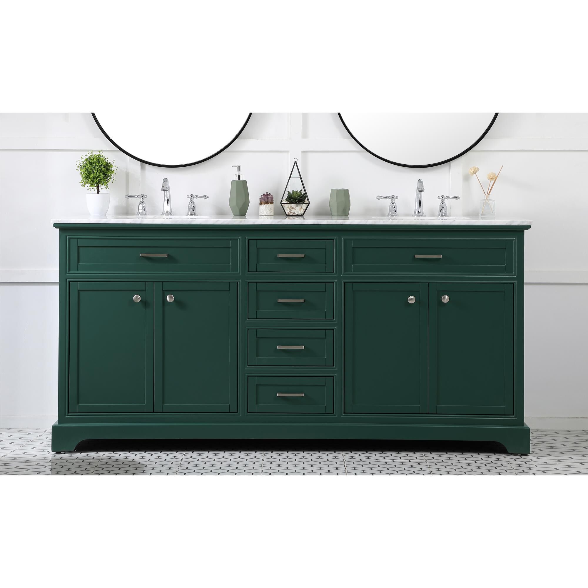 Shown in Green finish