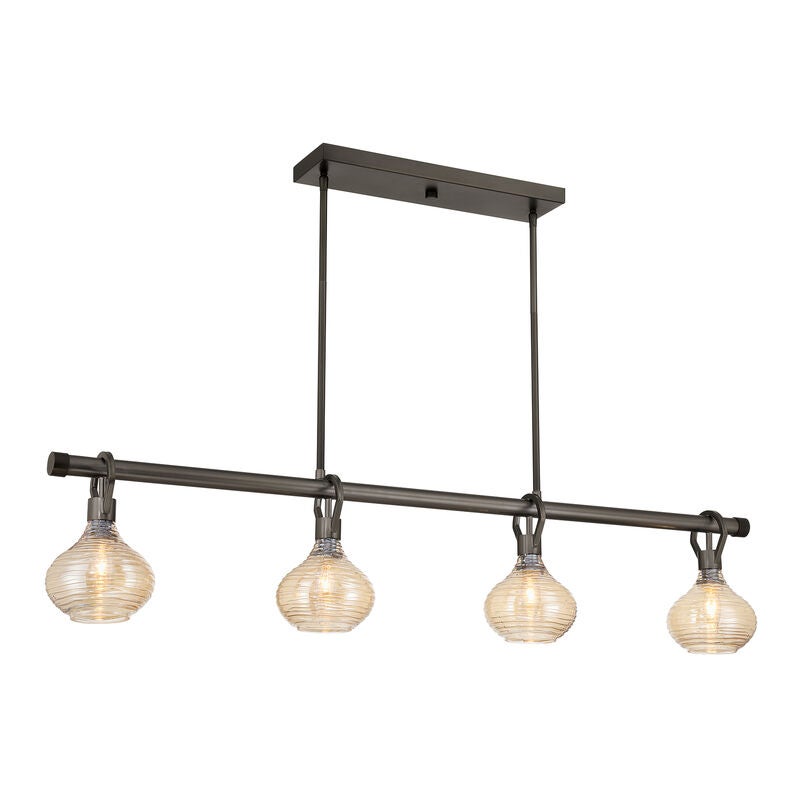 Sheriden Medium Linear Chandelier by Savoy House