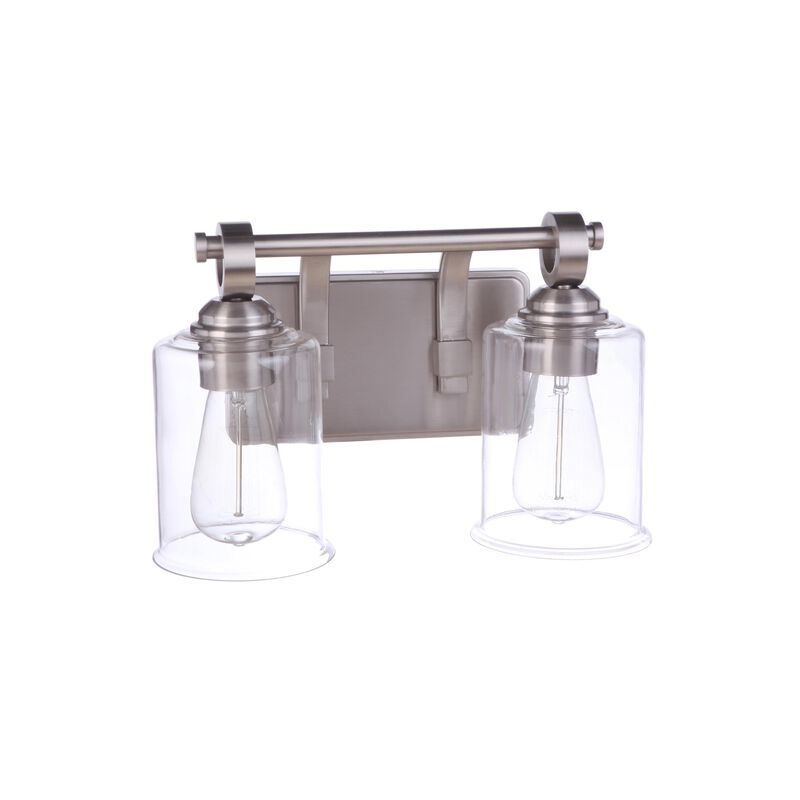 Romero 13 Inch 2 Light Bath Vanity Light by Craftmade