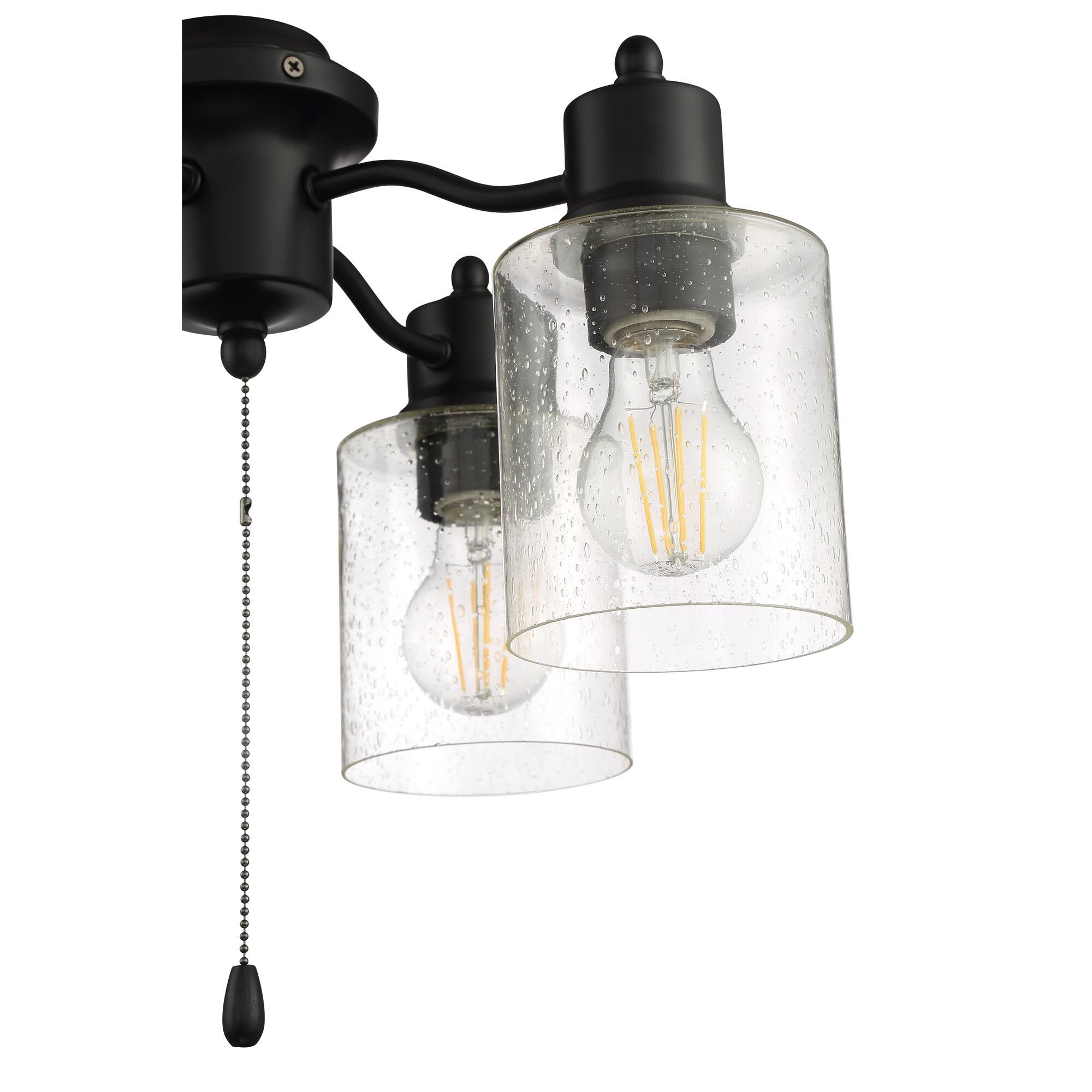 Kit-Armed 17 Inch Fan Light Kit,