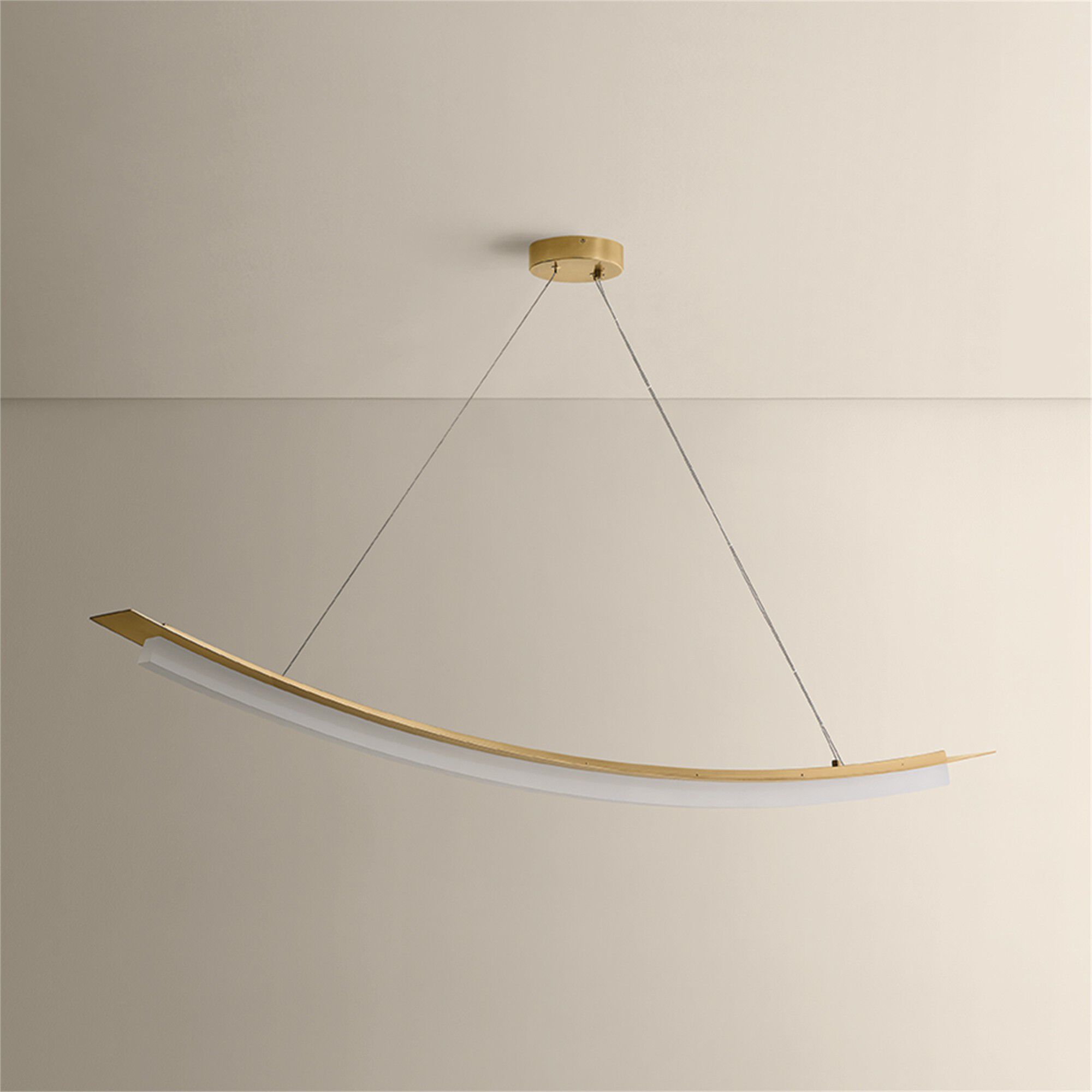 Kaguya 60 Inch Linear Chandelier,