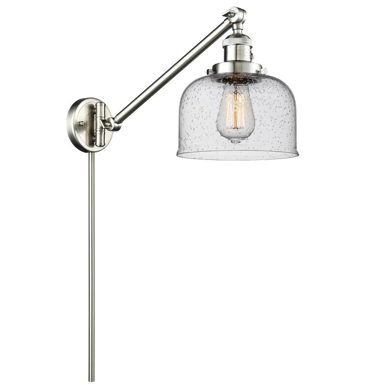 Bruno Marashlian Large Bell Wall Swing Lamp by Innovations Lighting