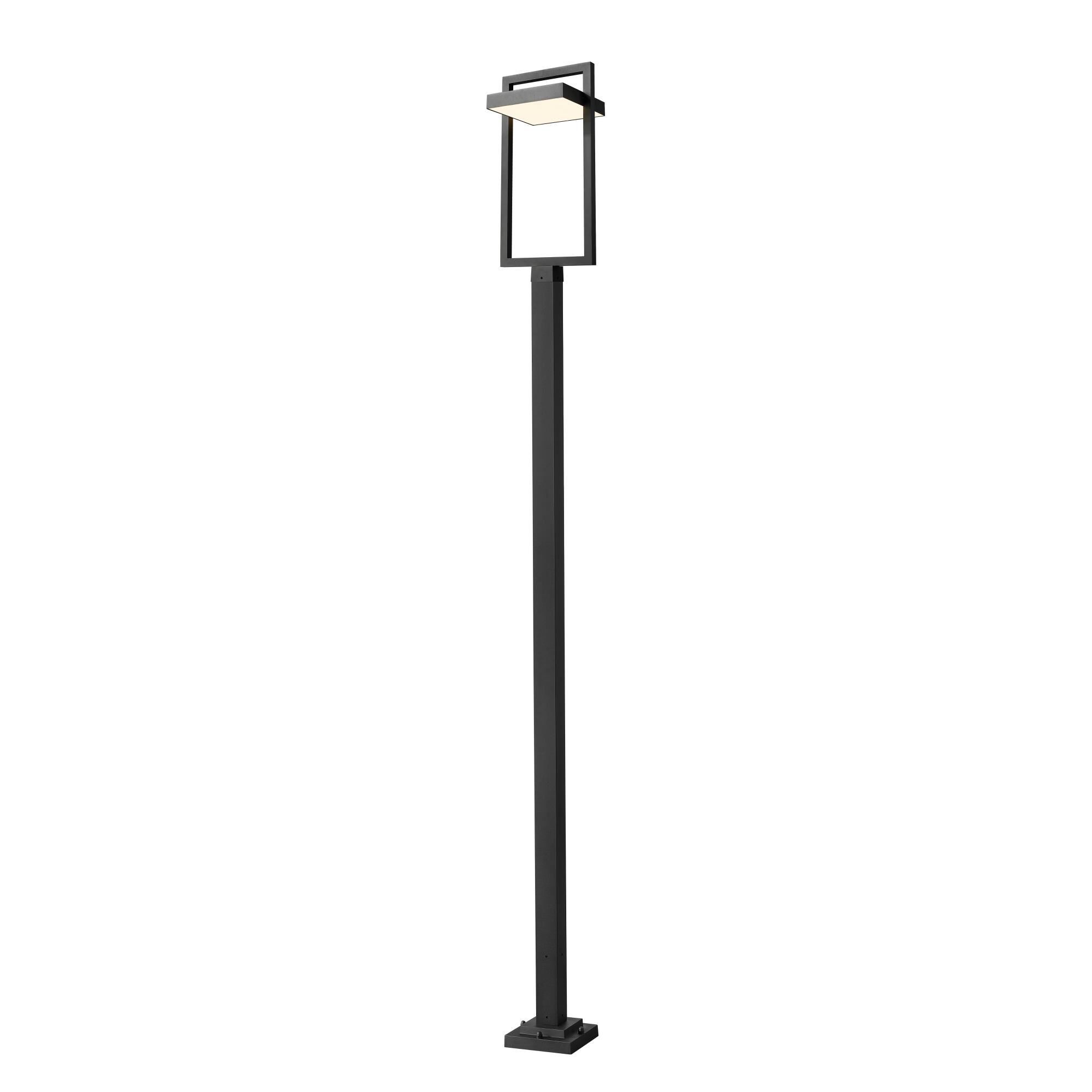 Z-Lite Luttrel 123 Inch Tall LED Outdoor Post Lamp