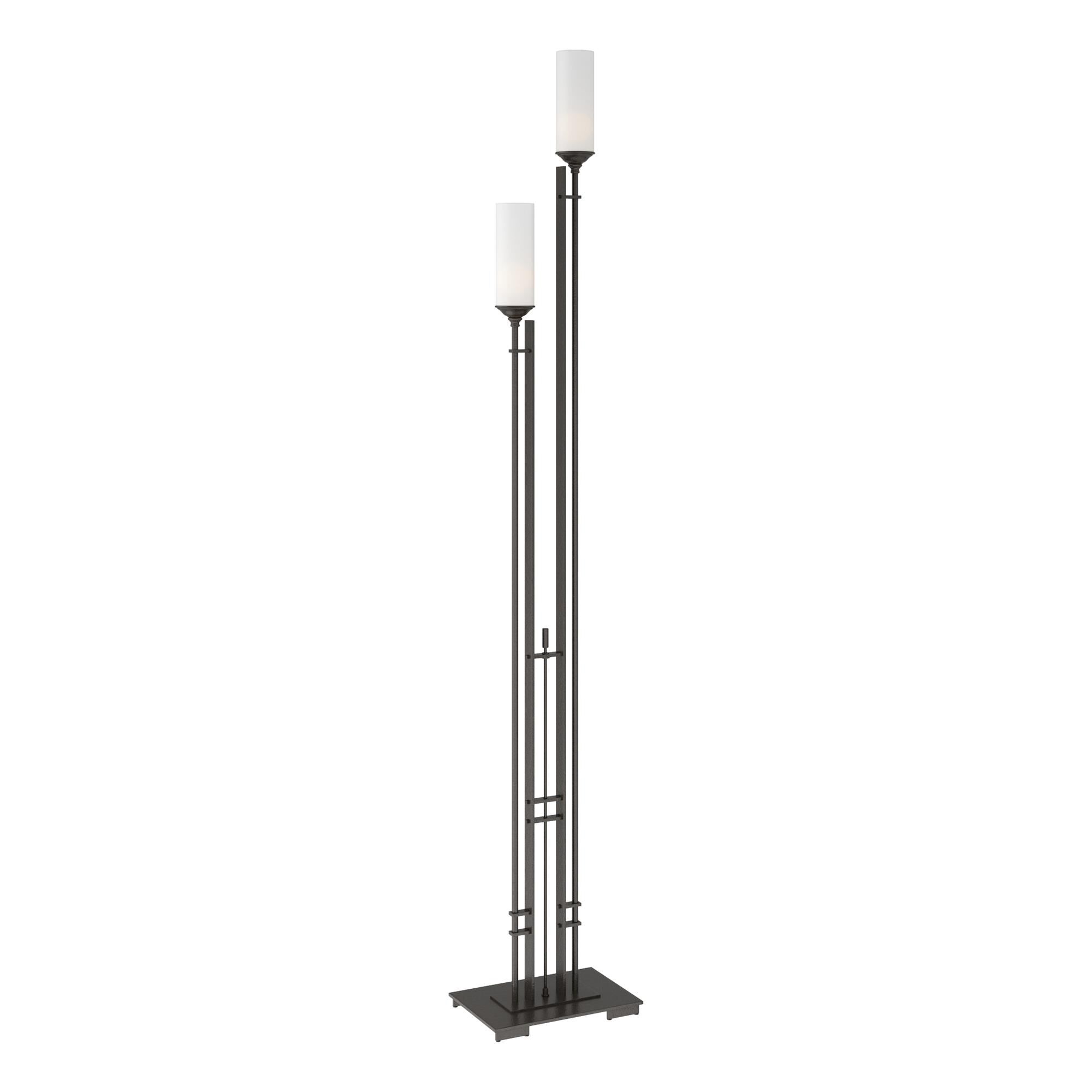Shown in Oil Rubbed Bronze finish and Opal glass