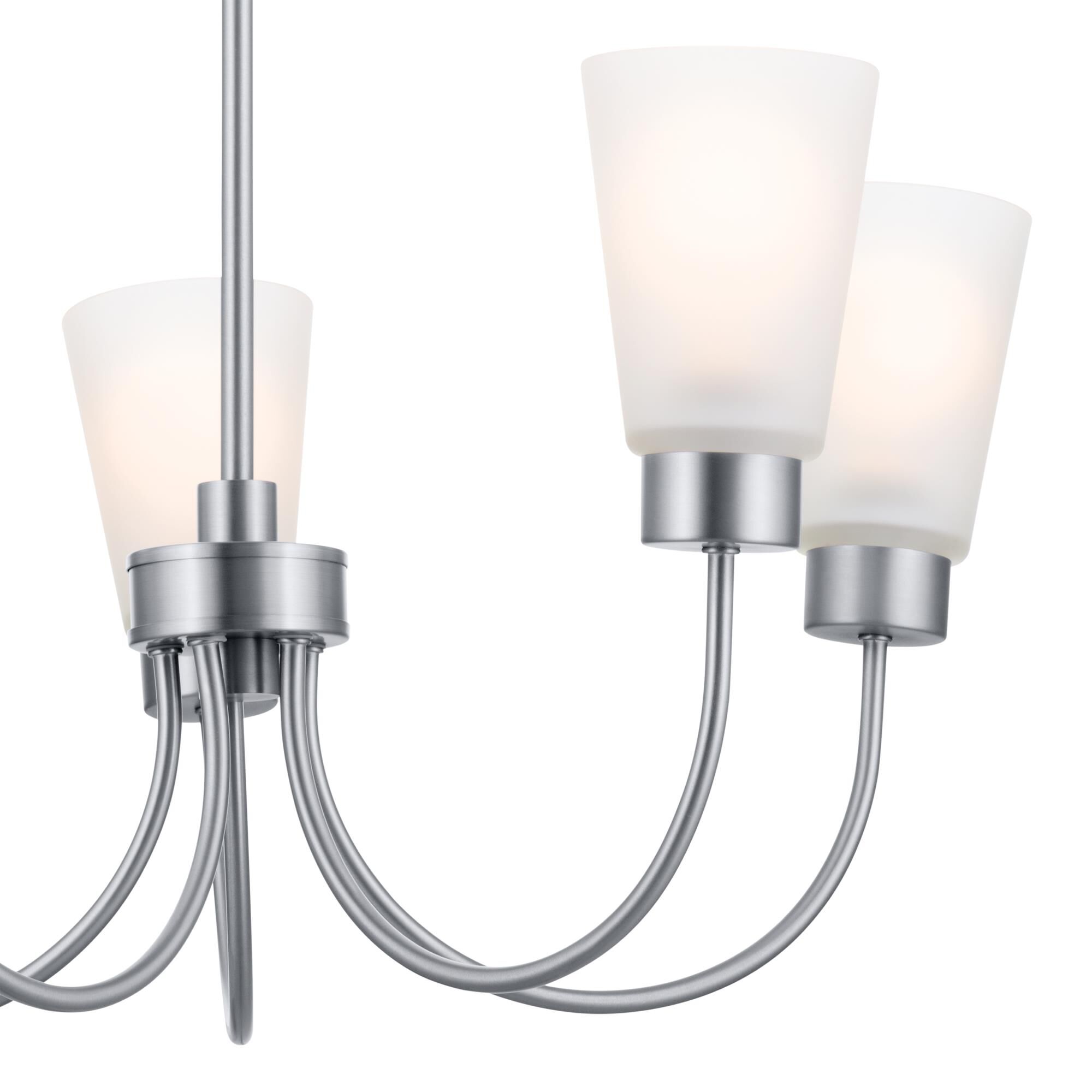 Shown in Brushed Nickel finish