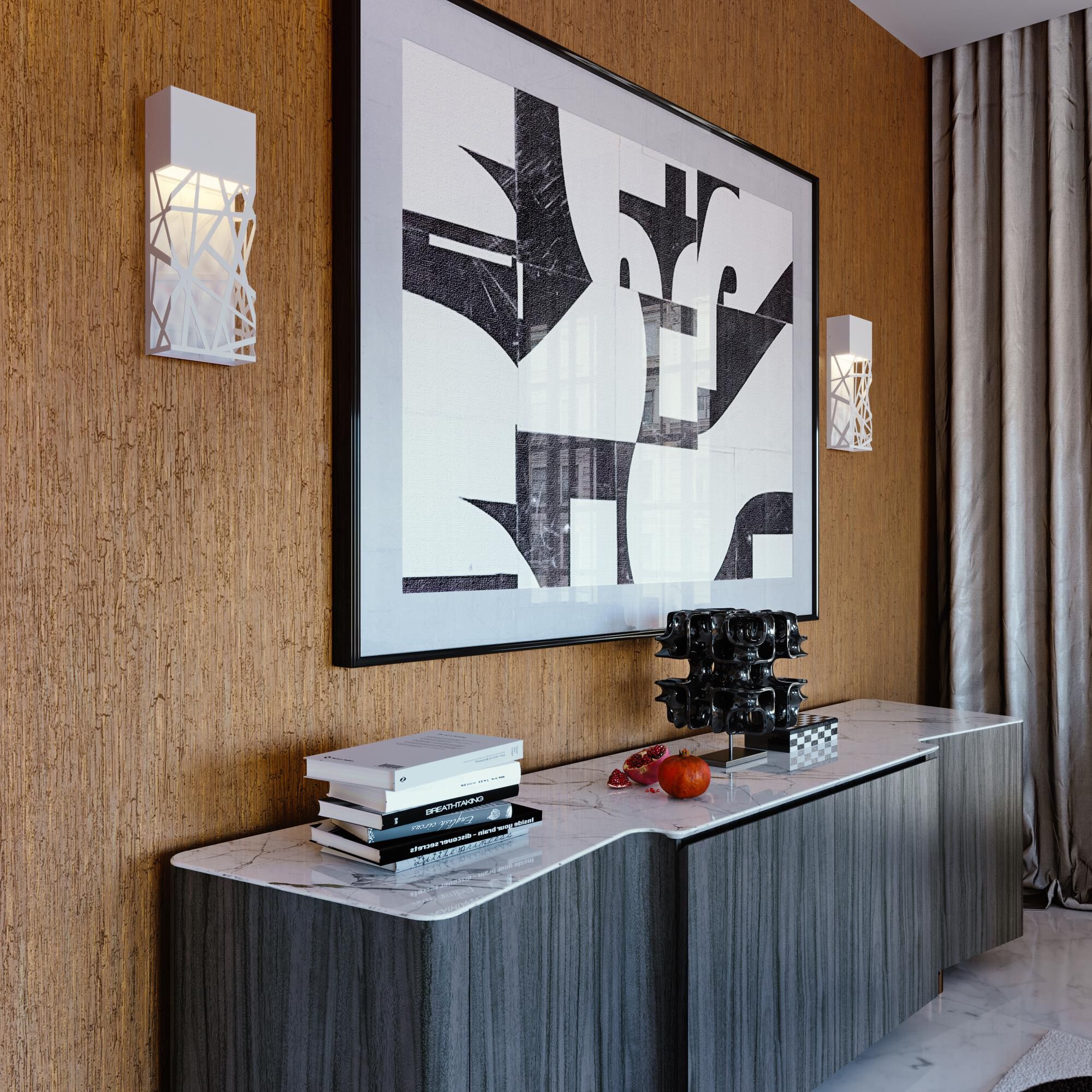 Boon 16 Inch Tall LED Outdoor Wall Light by AFX Lighting - Clearance