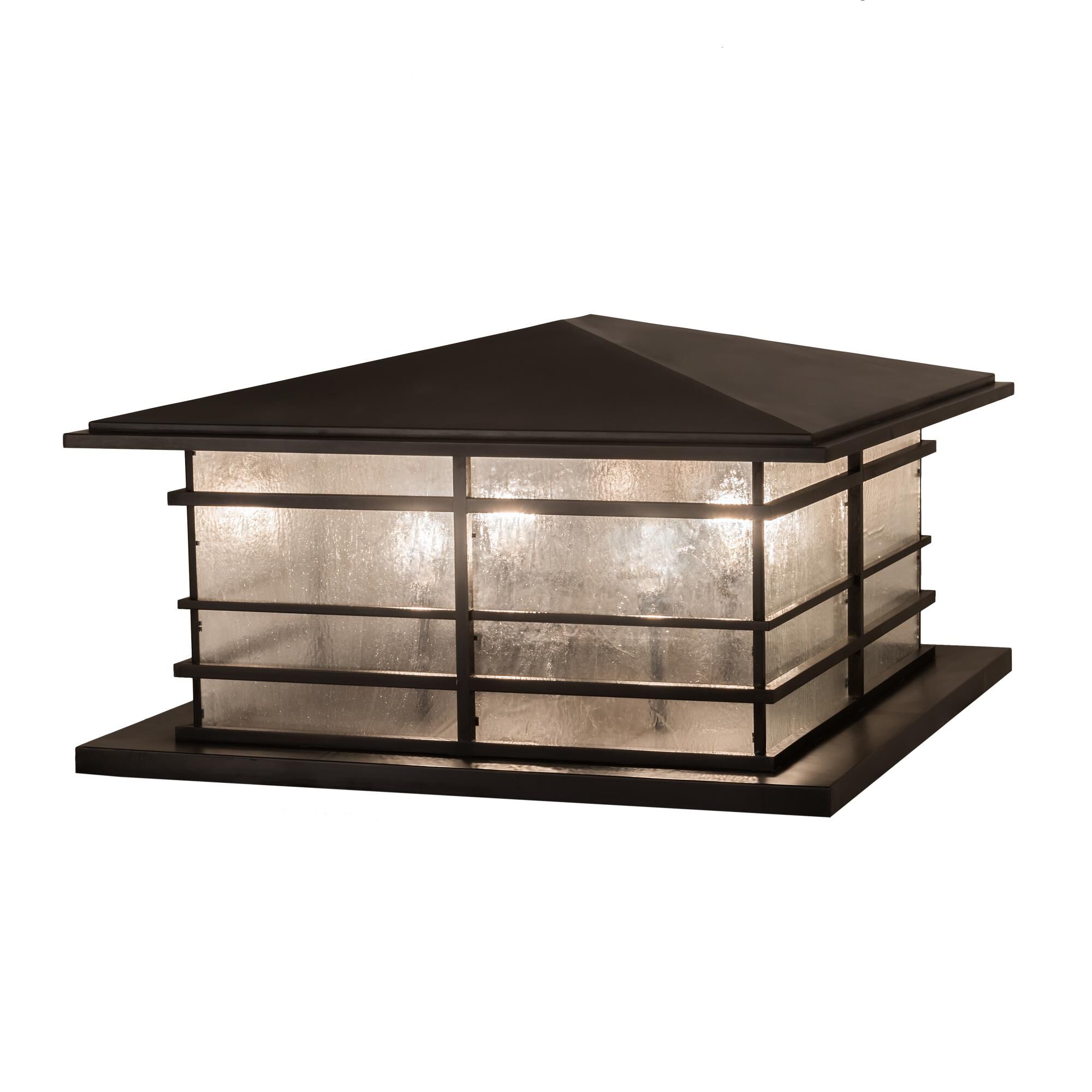 24 Inch Tall 4 Light Outdoor Pier Lamp by Meyda Lighting