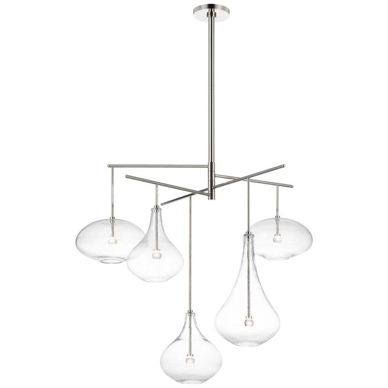 Visual Comfort Signature Collection Champalimaud Lomme 38 Inch LED Chandelier