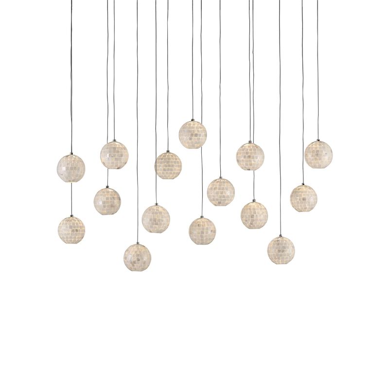 Finhorn 48 Inch 15 Light LED Multi Light Pendant by Currey and Company