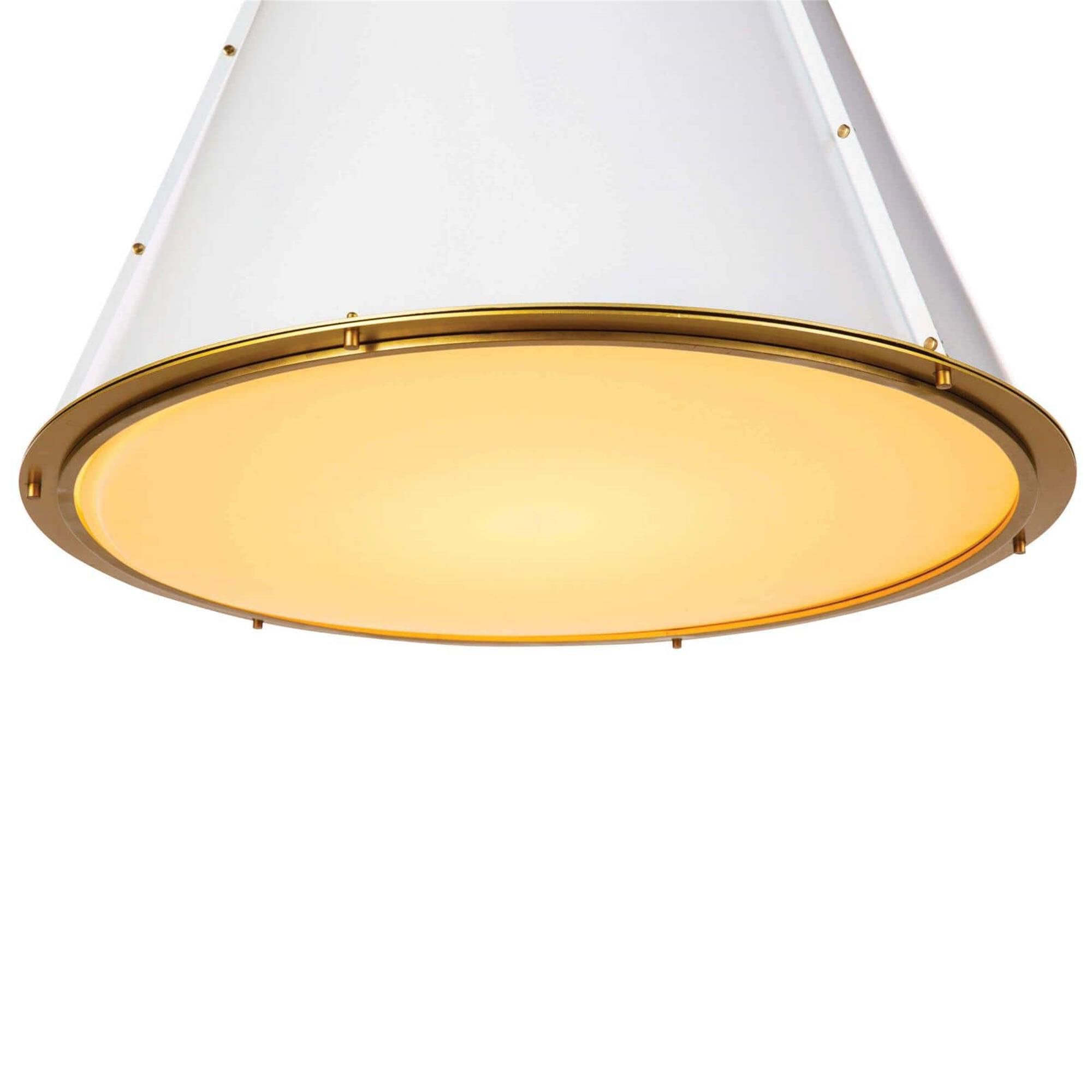 Shown in White finish