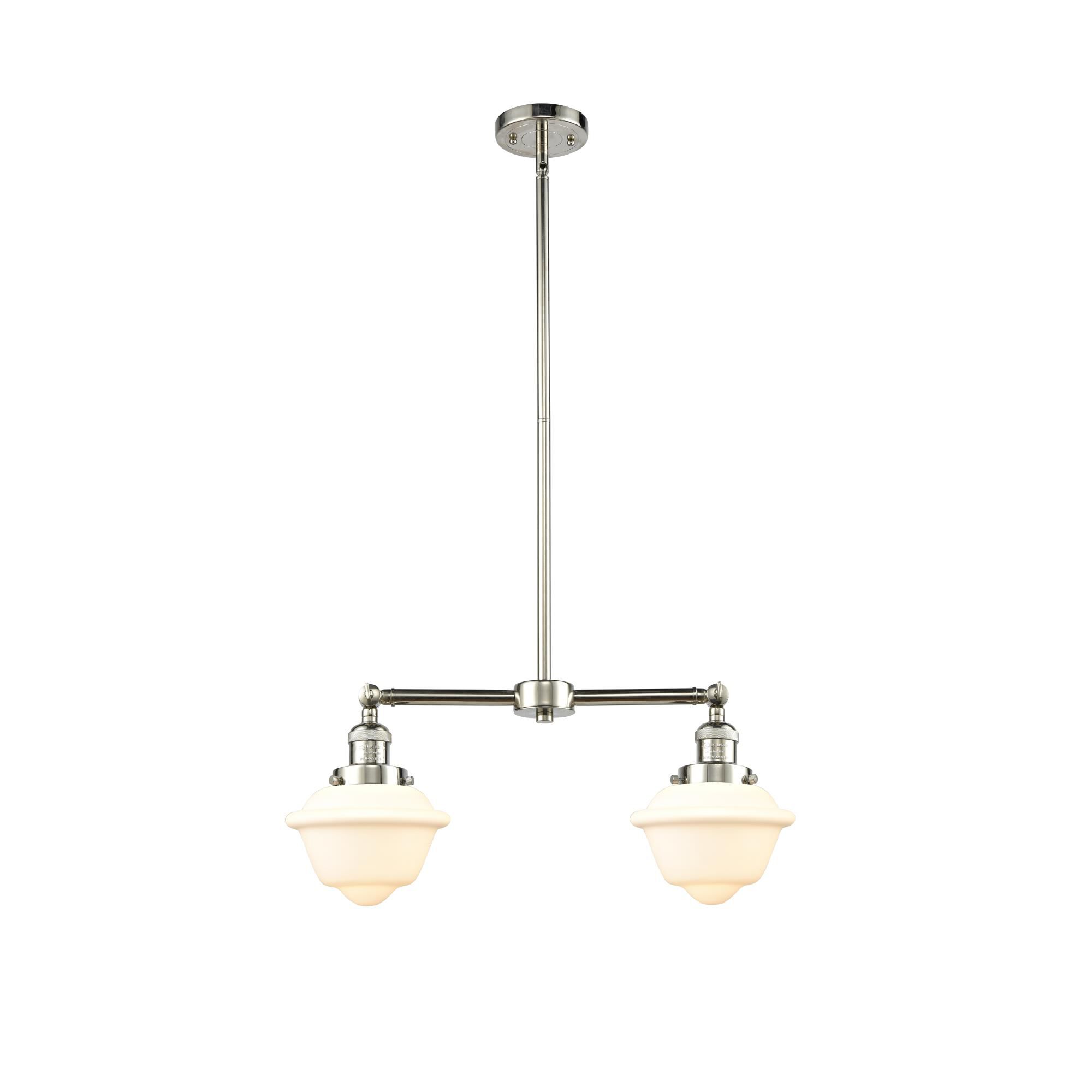 Bruno Marashlian Small Oxford 24 Inch 2 Light Chandelier by Innovations Lighting