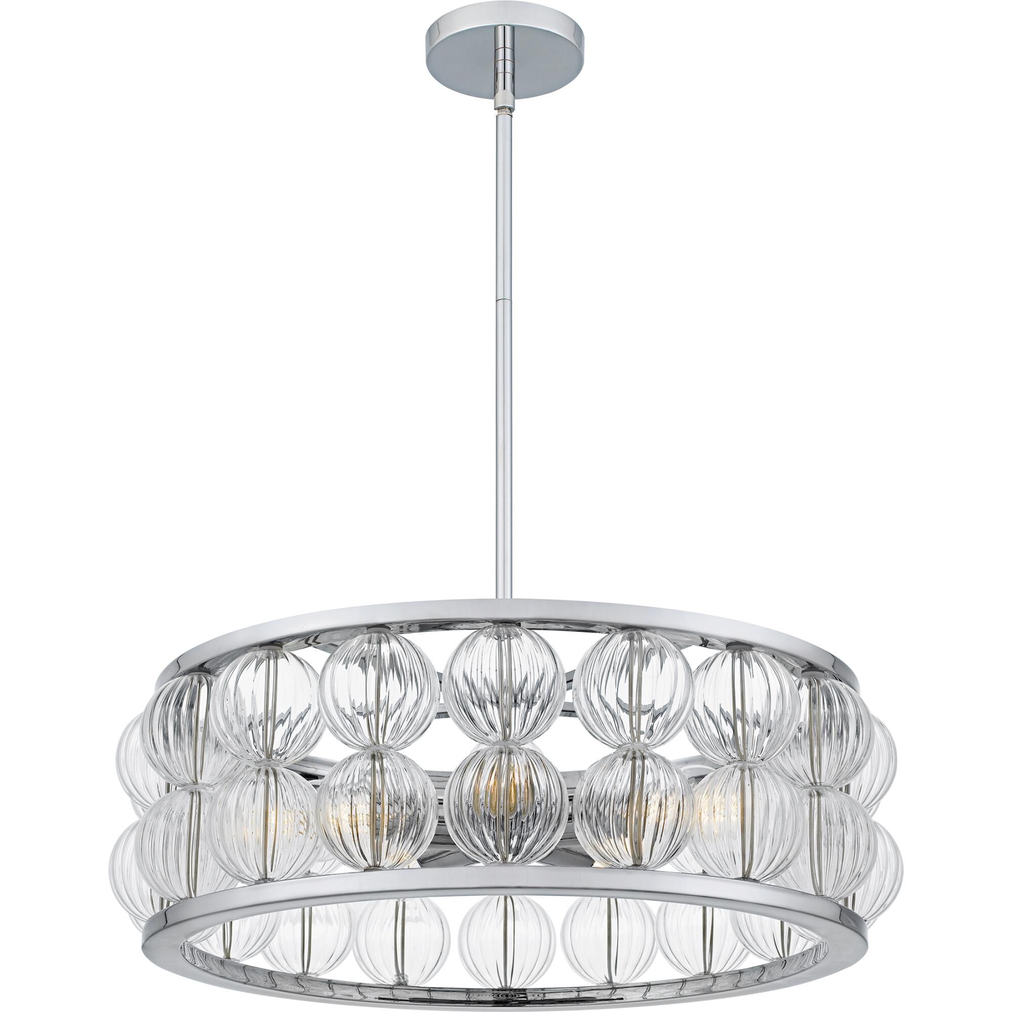 Terrarock 23 Inch Large Pendant by Quoizel
