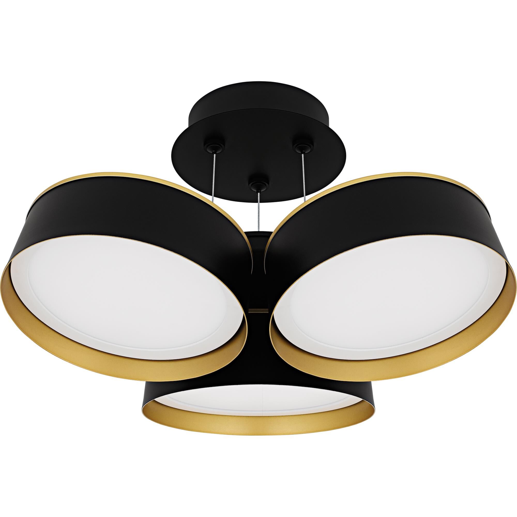 Shown in Matte Black finish and Metal shade