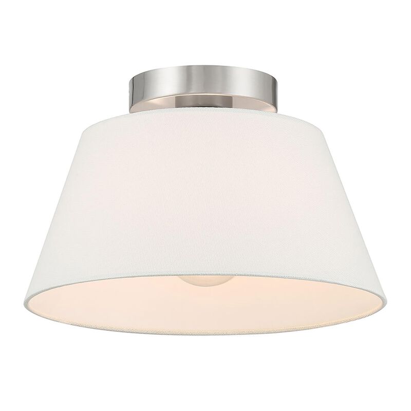 12 Inch Semi Flush Mount by Meridian Lighting