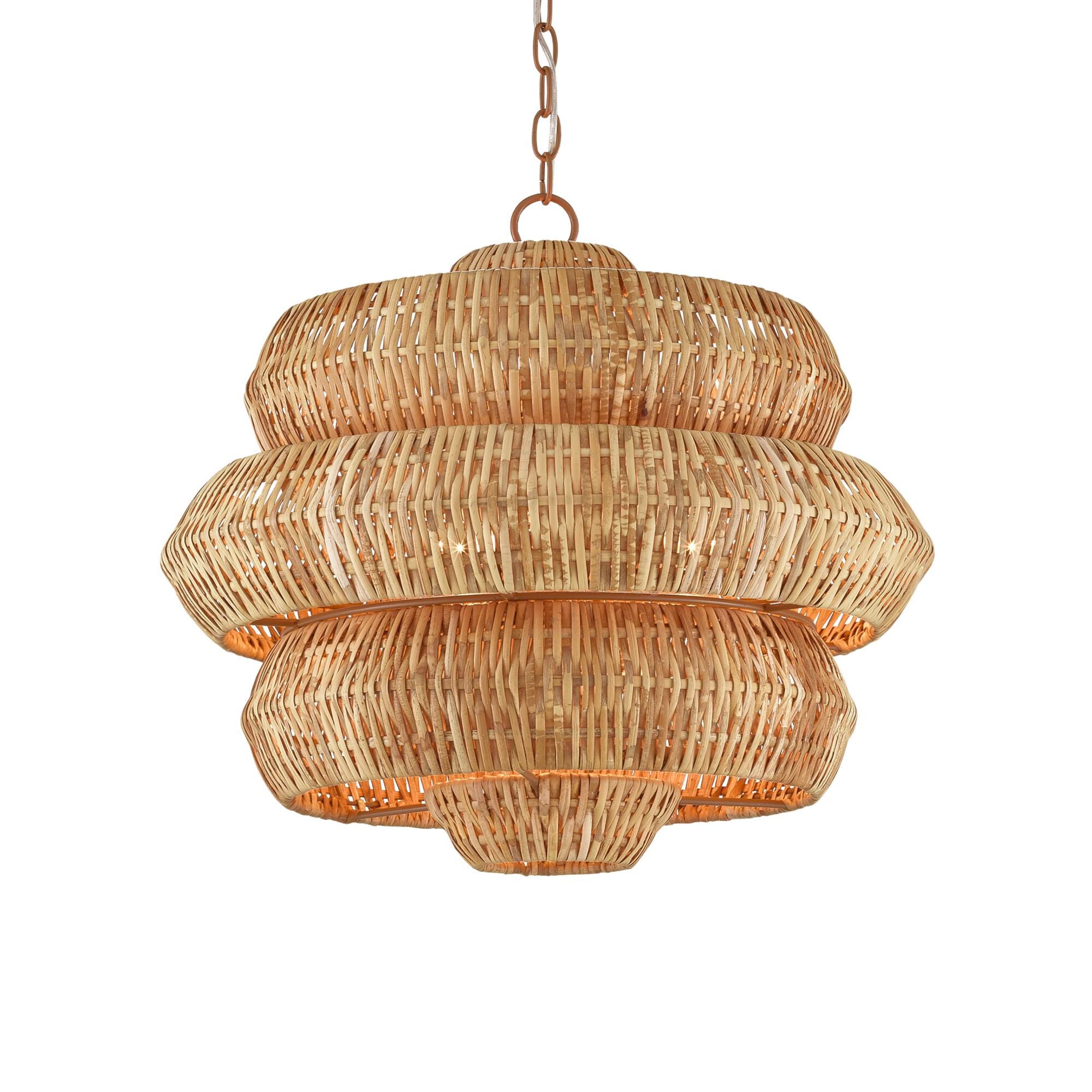 Shown in Khaki - Natural Rattan finish
