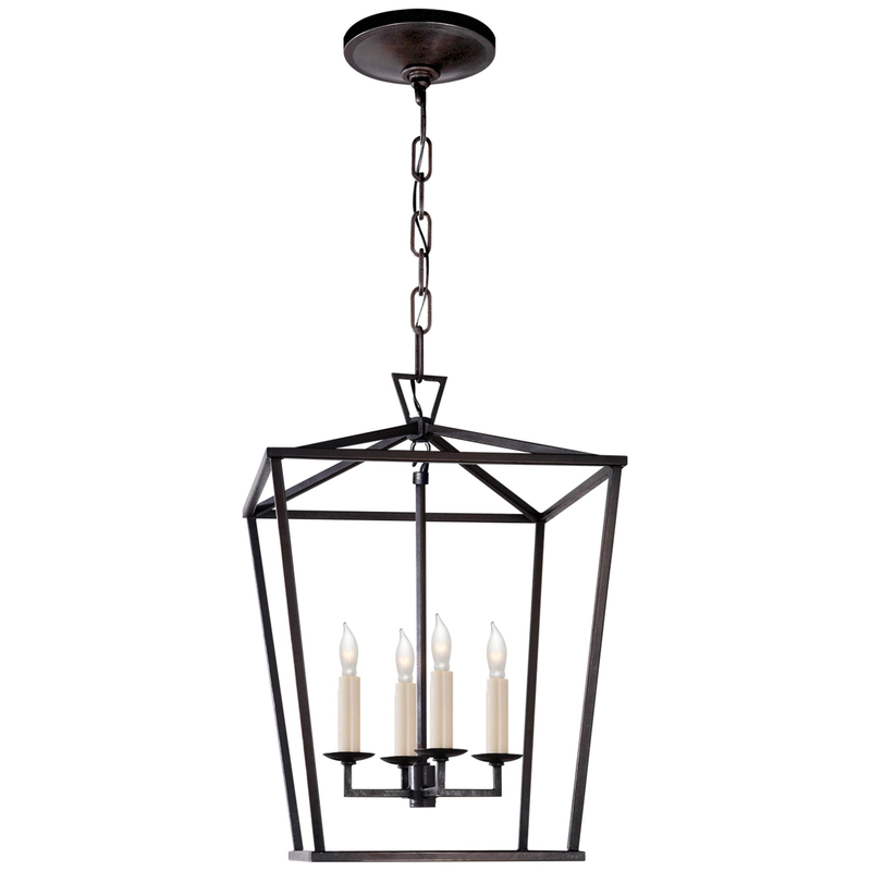 Chapman & Myers Darlana 12 Inch Mini Pendant by Visual Comfort Signature Collection - Clearance