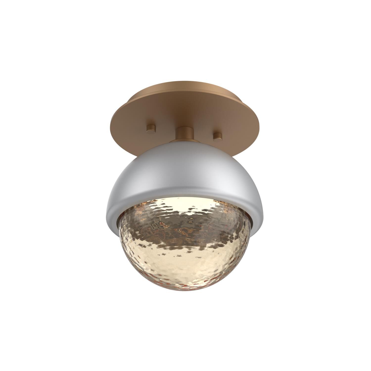 Levi Wilson Cabochon 6 Inch Flush Mount by Hammerton Studio