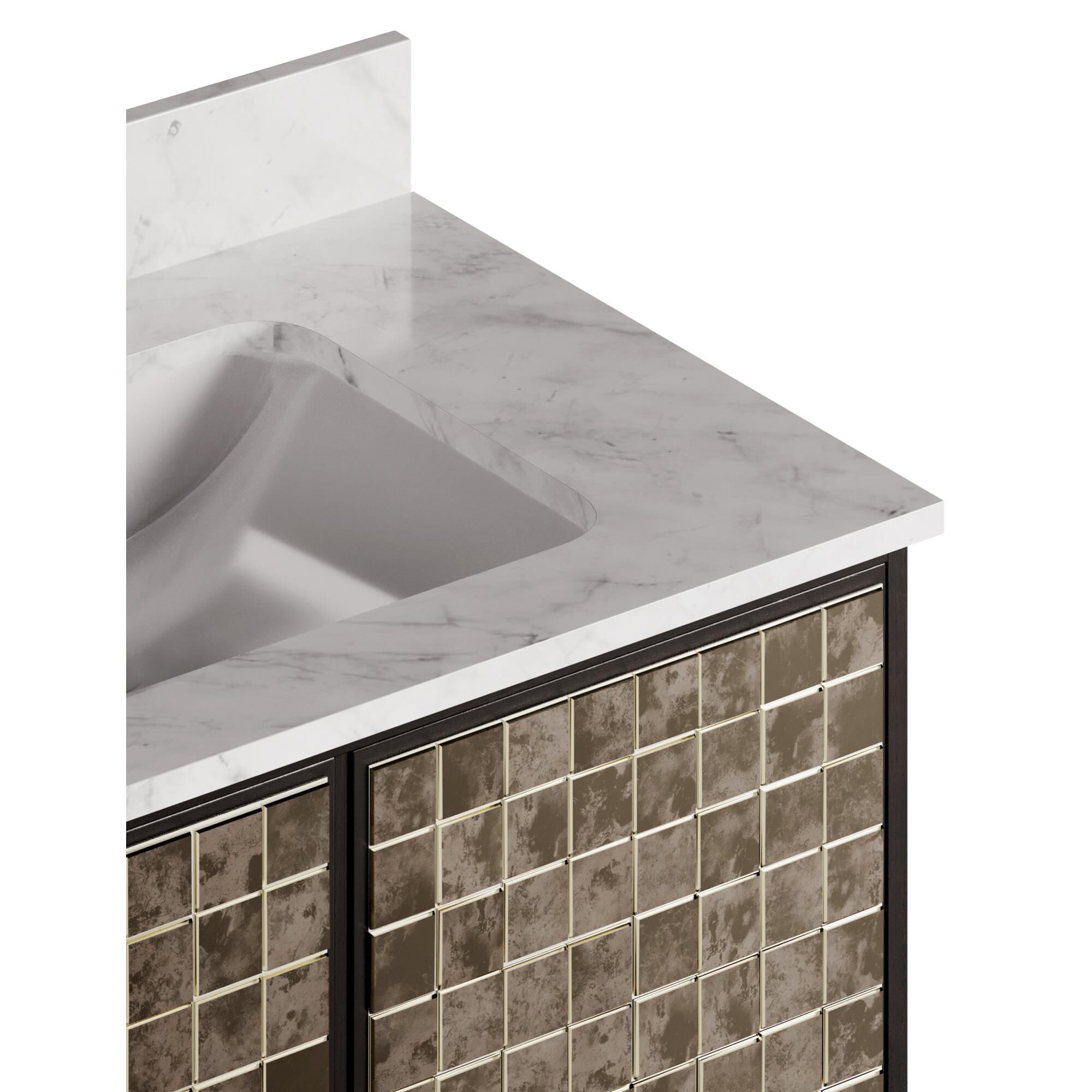Mosaico 36 Inch Bath Vanity by Currey and Company