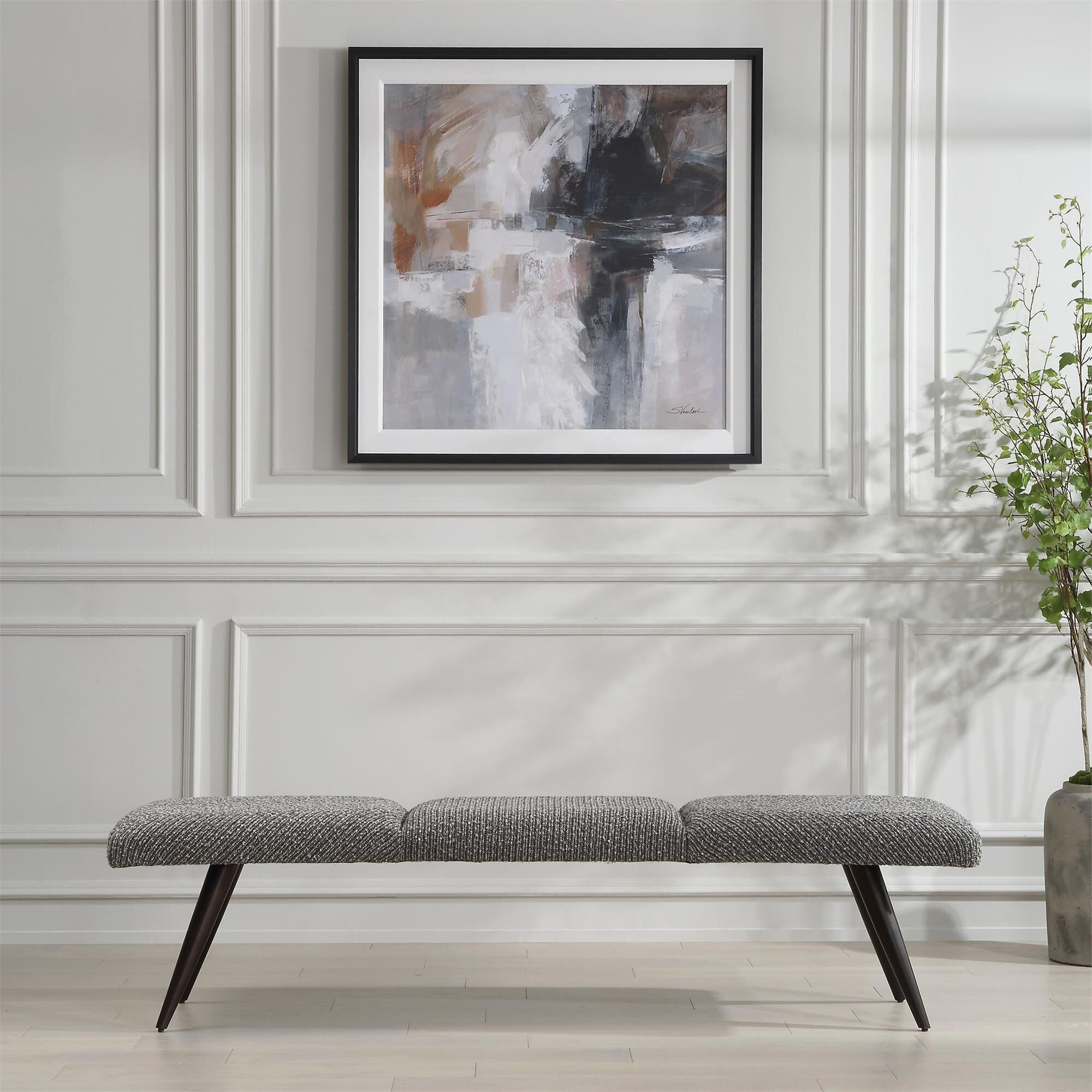 Matthew Williams Bowtie 73 Inch Bench by Uttermost