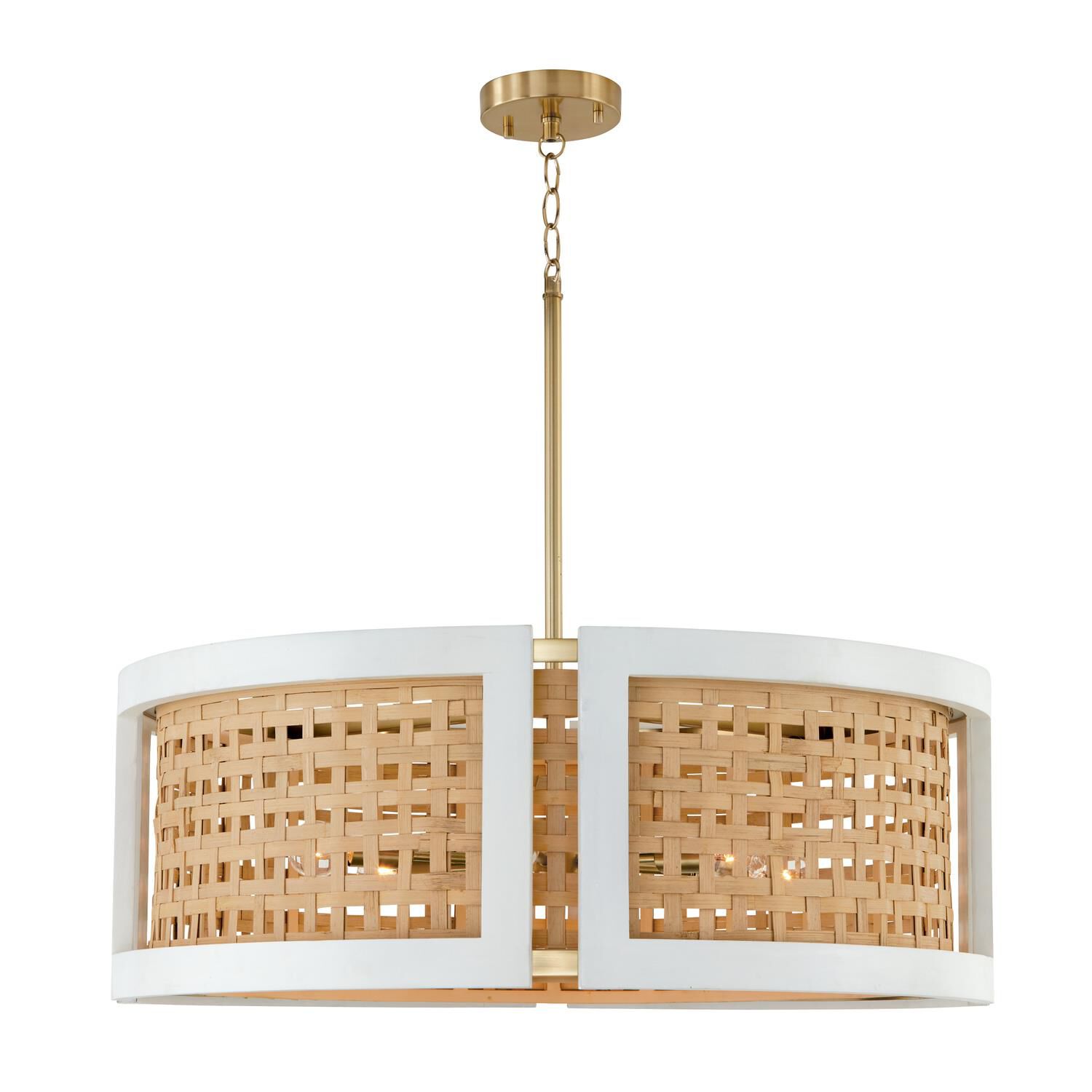 Lola 30 Inch 6 Light Chandelier by Capital Lighting Fixture Company