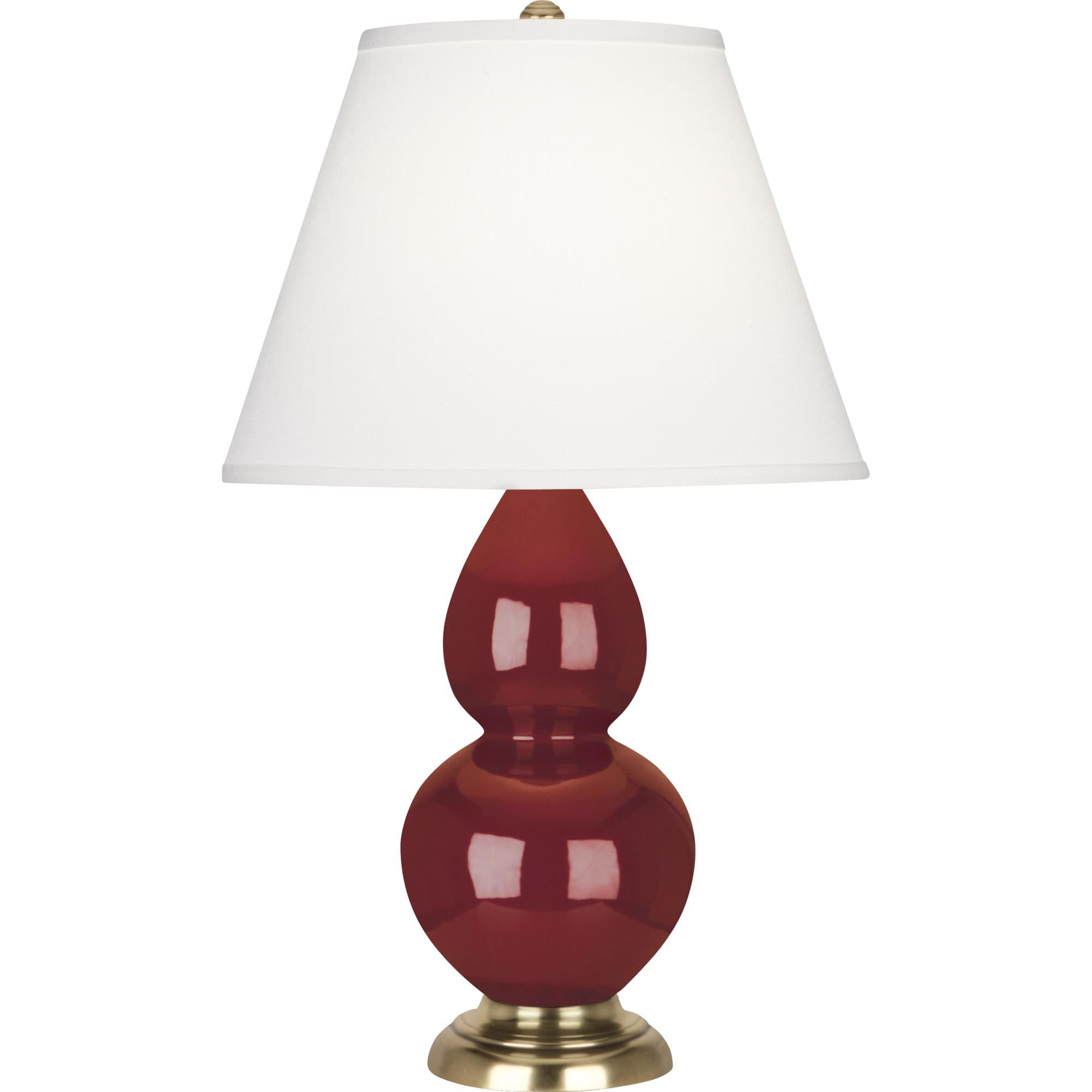 Small Double Gourd 23 Inch Accent Lamp by Robert Abbey