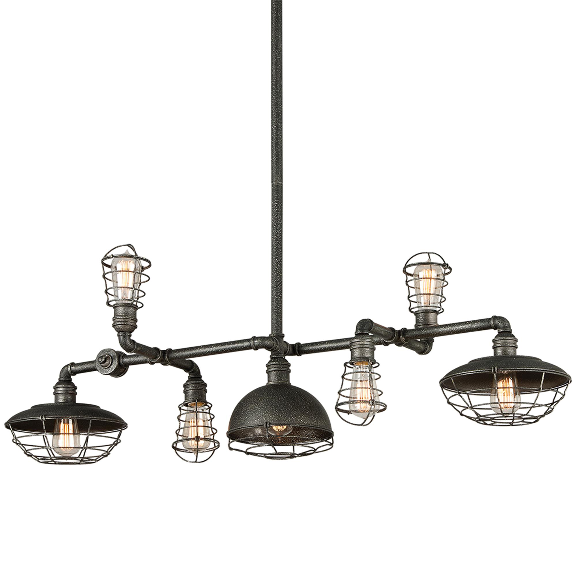 Conduit Medium Linear Chandelier,
