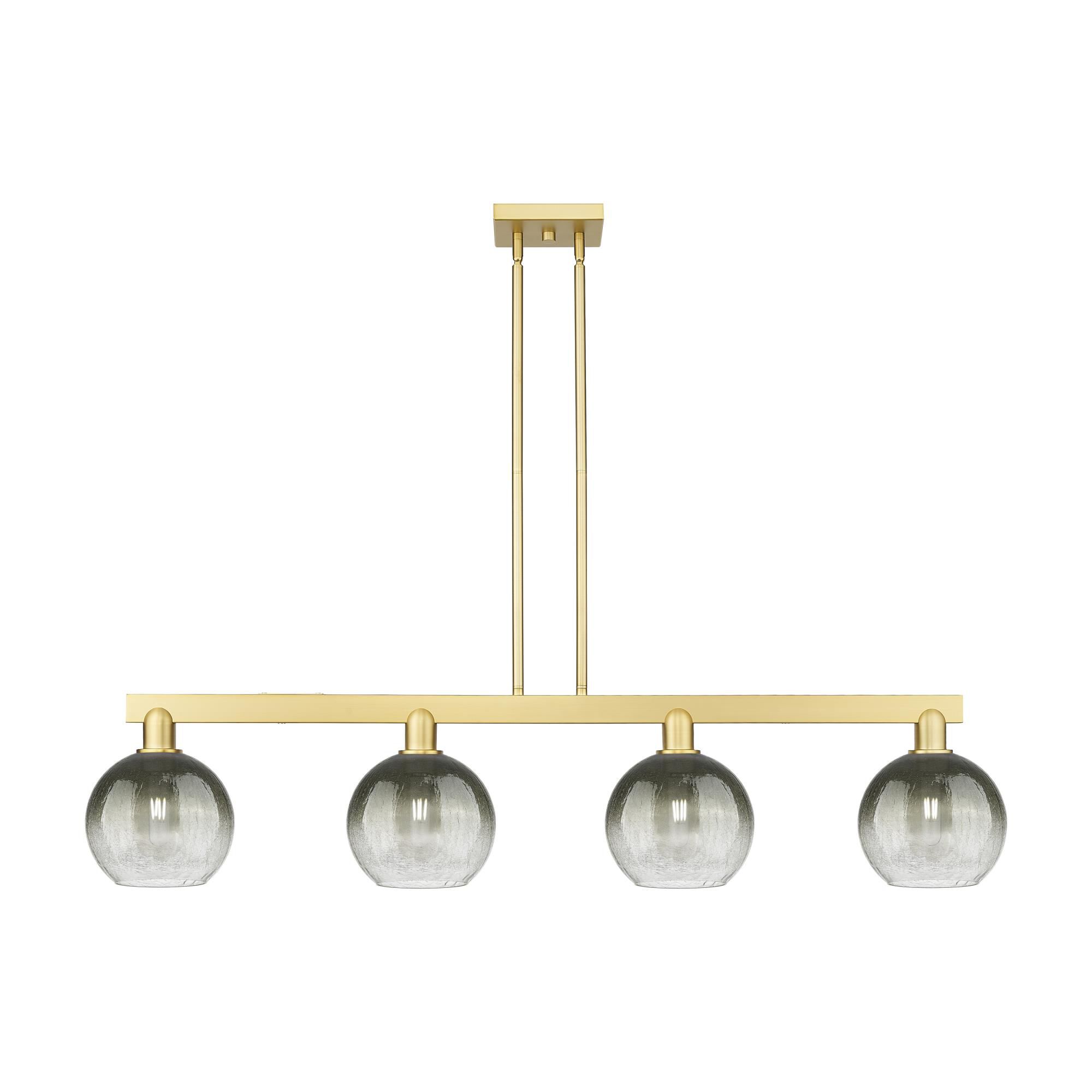 Bruno Marashlian Brookhaven Globe 48 Inch Linear Suspension Light by Innovations Lighting