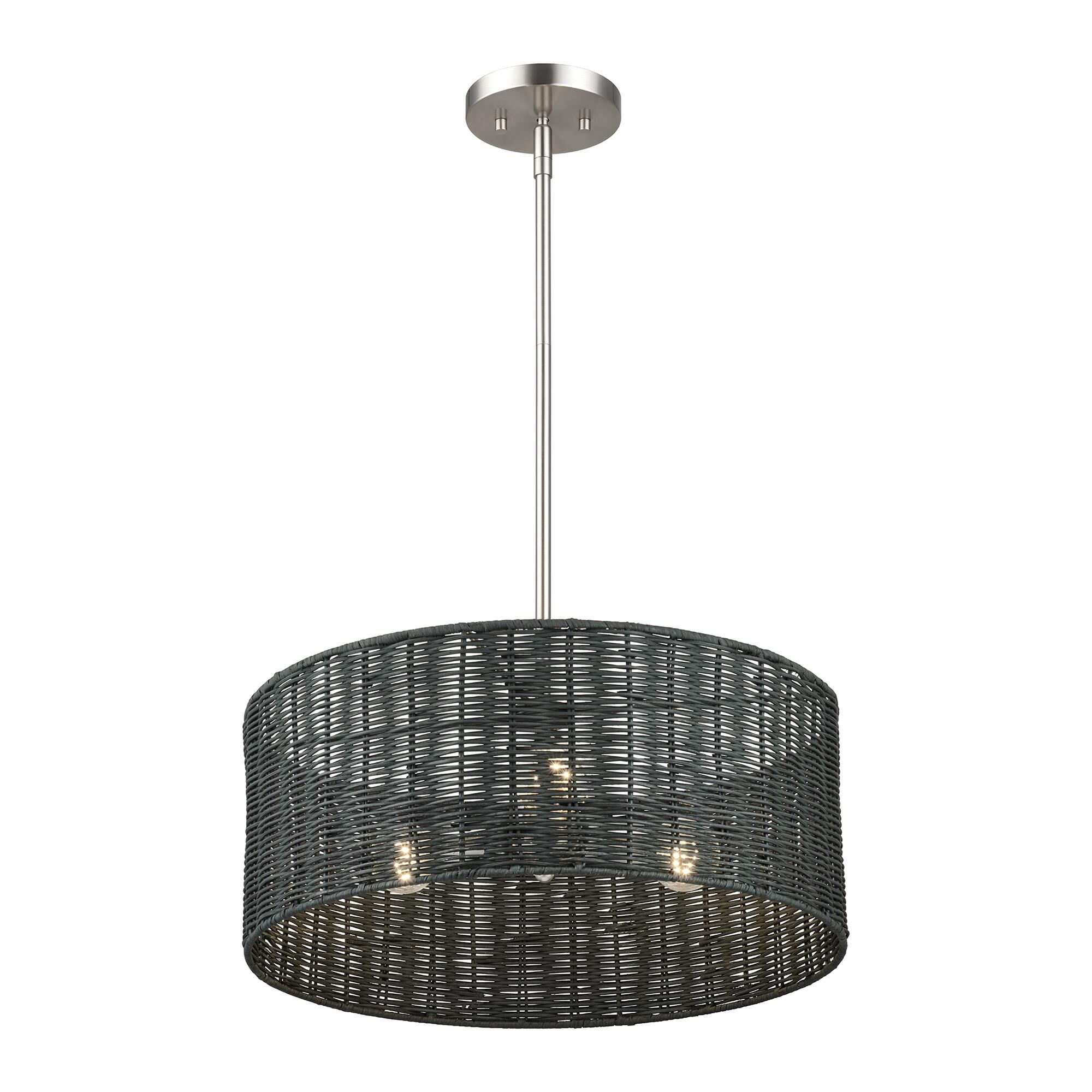 Weavington 18 Inch Large Pendant by Livex Lighting