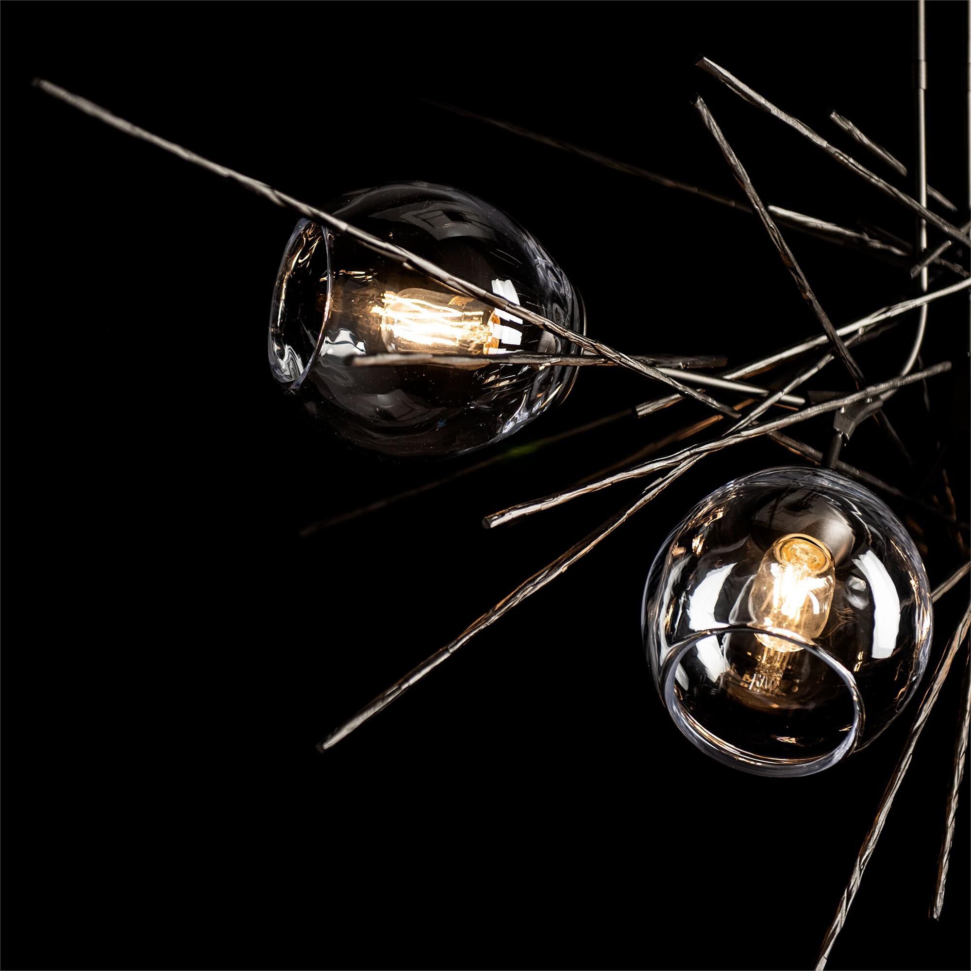 Shown in Oil Rubbed Bronze finish and Clear glass