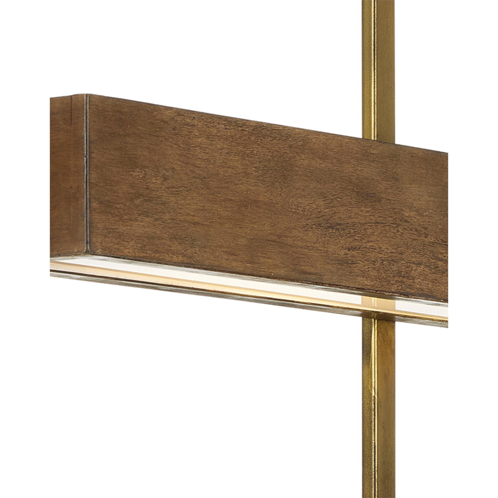 Tonbridge 50 Inch 3 Light LED Linear Suspension Light,