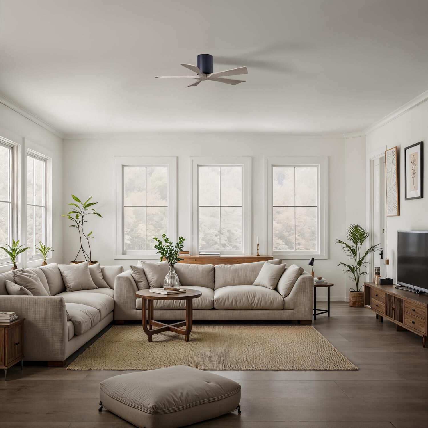 Irene 42 Inch Flush Mount Fan by Matthews Fan Company