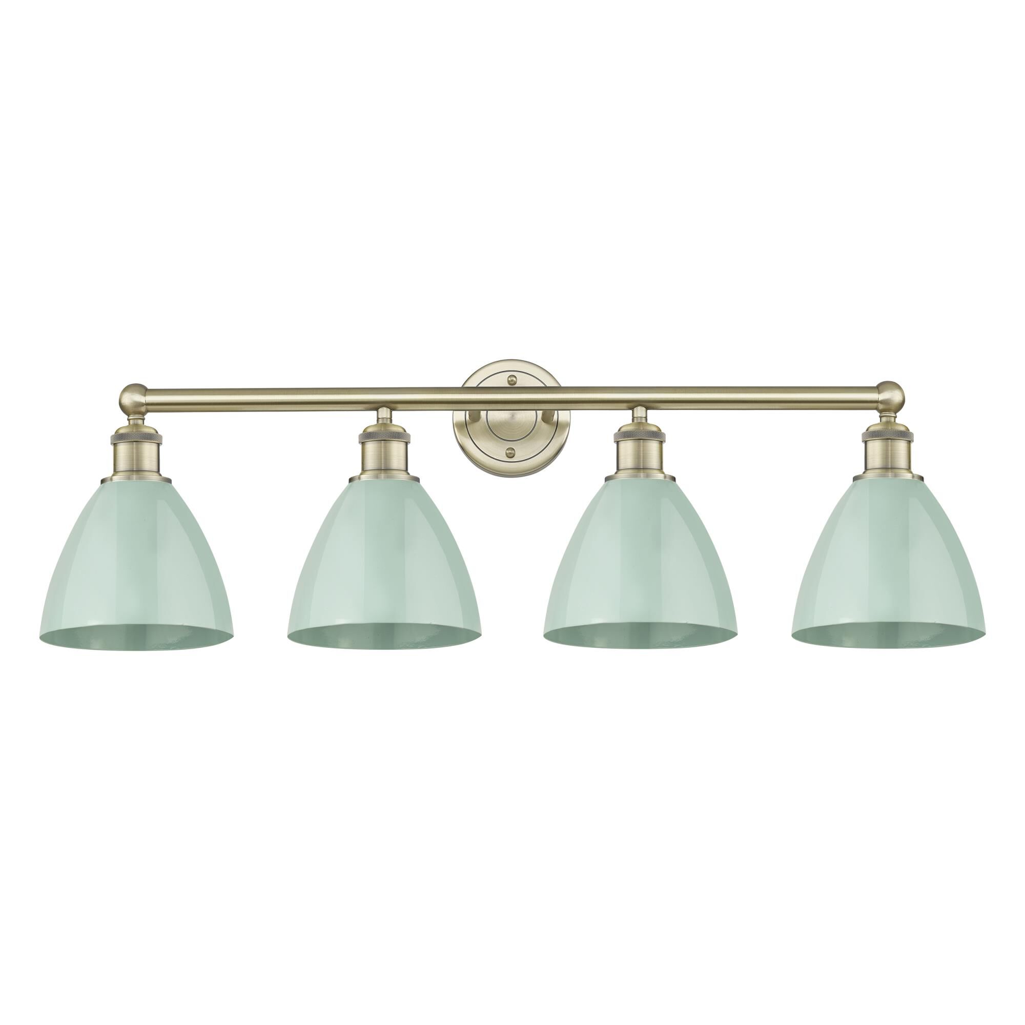 Bruno Marashlian Plymouth Dome 34 Inch 4 Light Bath Vanity Light by Innovations Lighting