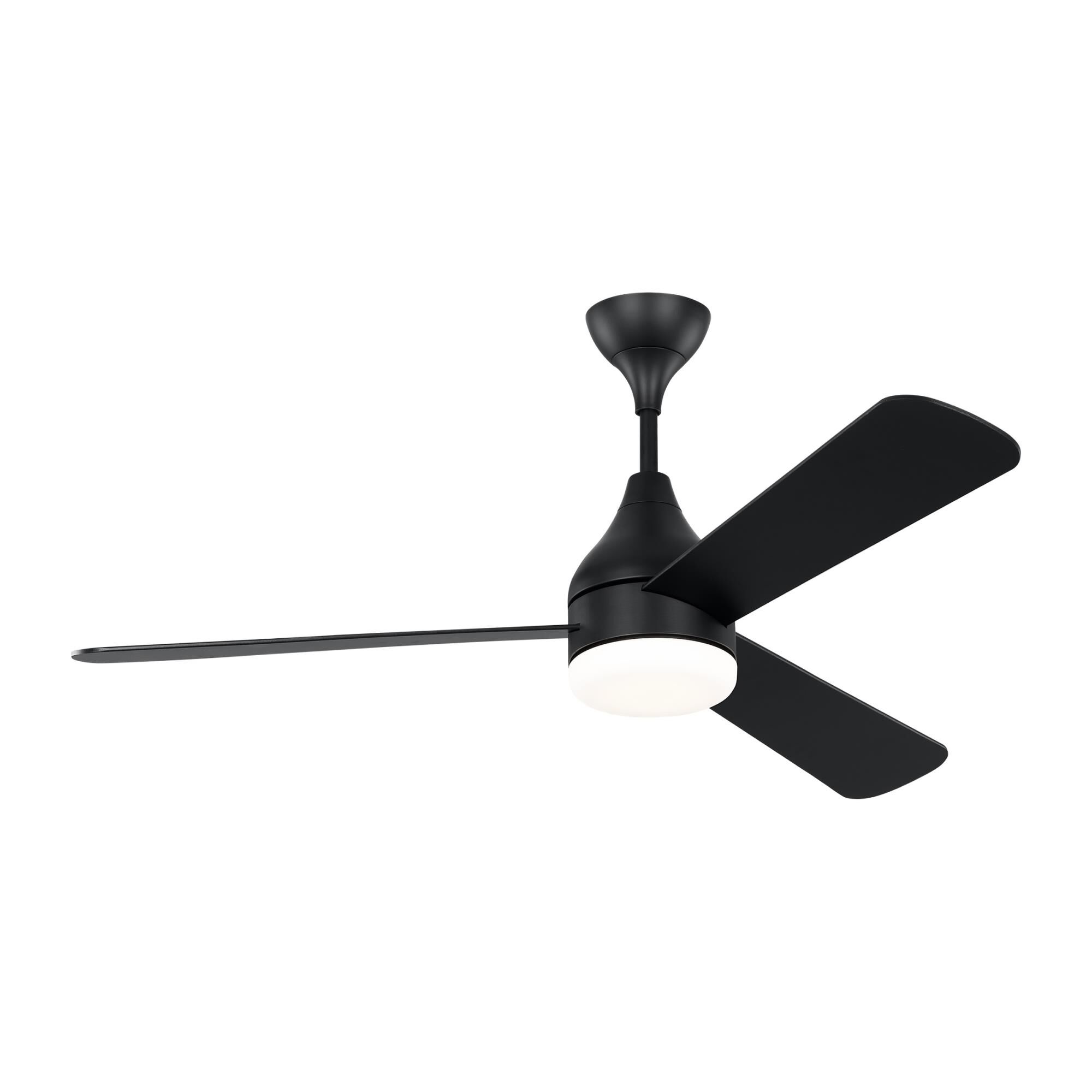 Barbara Barry Streaming Smart 52 Inch Ceiling Fan with Light Kit by Visual Comfort Fan Collection