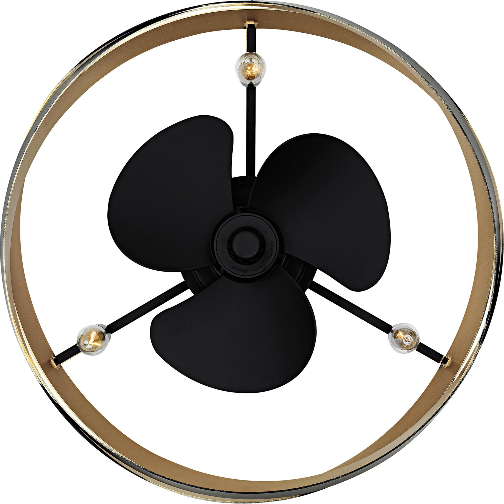 Zito 20 Inch Chandelier Ceiling Fan by Quoizel