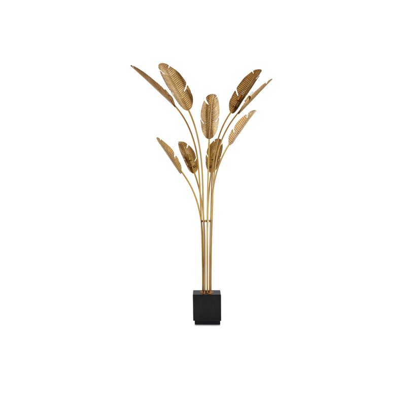Tropical 87 Inch Floor Lamp by Currey and Company