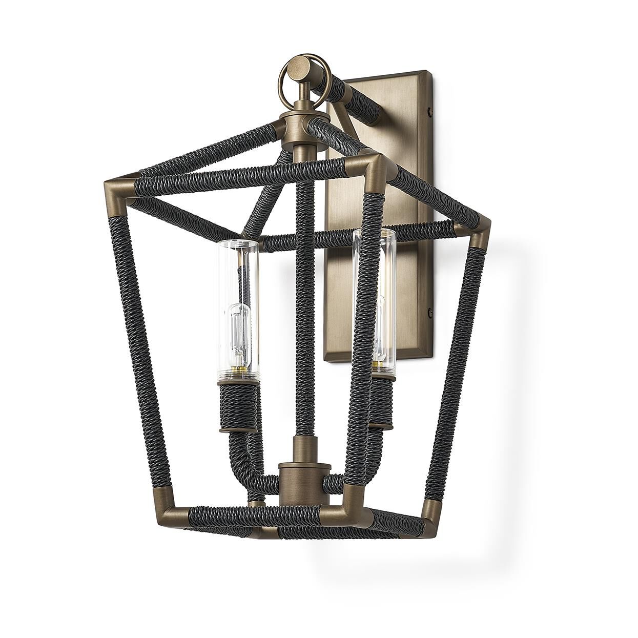 Shown in Light Bronze finish and Black shade