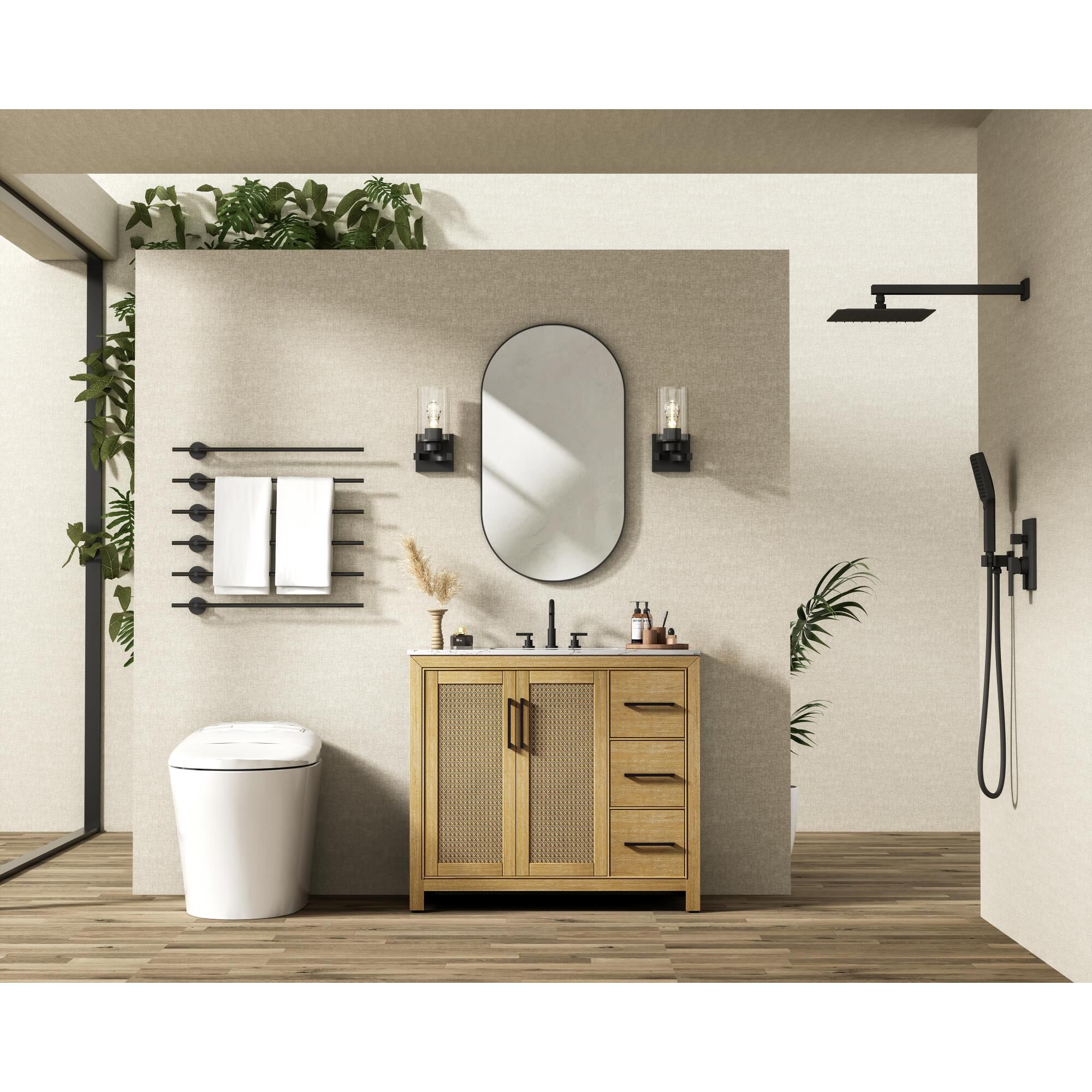 Alina 42 Inch Bath Vanity by Elegant Dcor