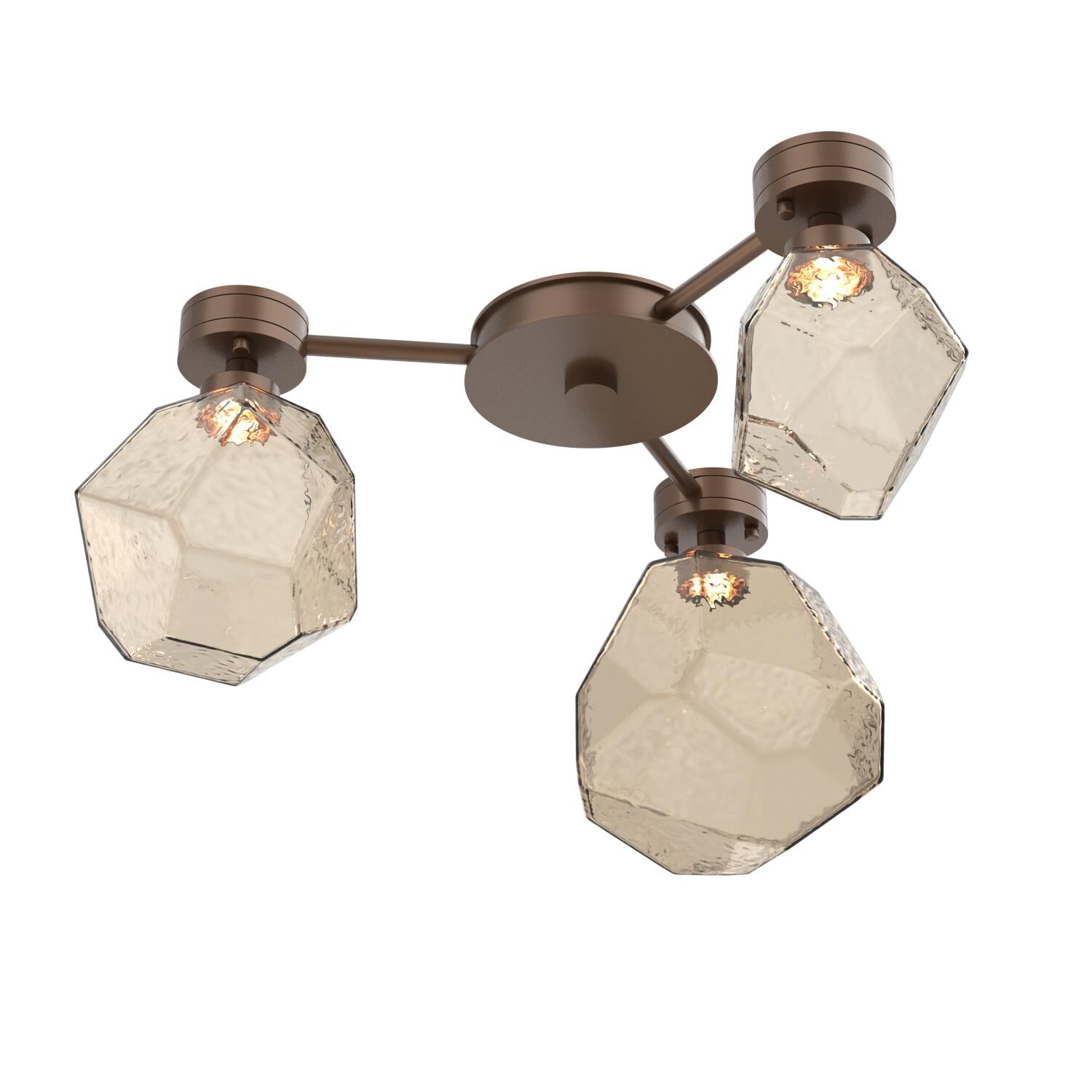 Shown in Burnished Bronze finish and Bronze glass