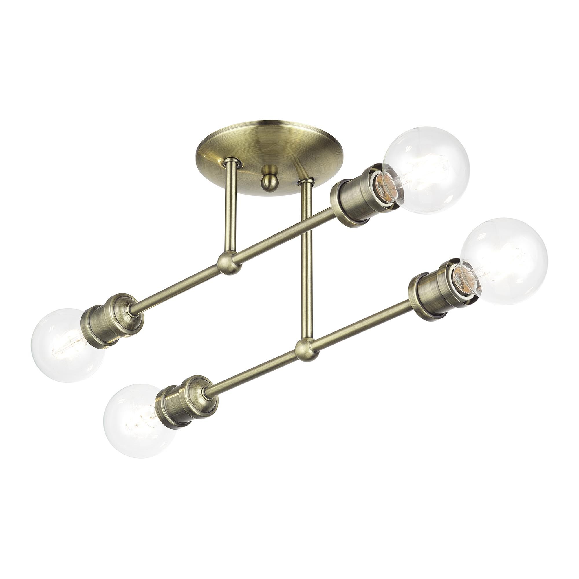 Shown in Antique Brass finish