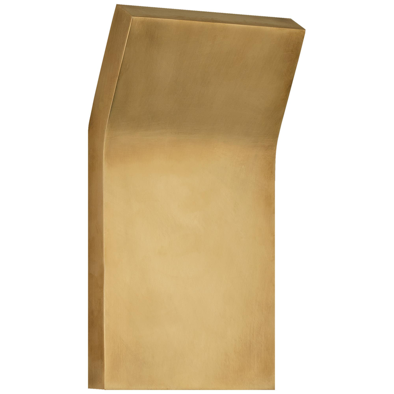 Visual Comfort Signature Collection Peter Bristol Bend 8 Inch LED Wall Sconce