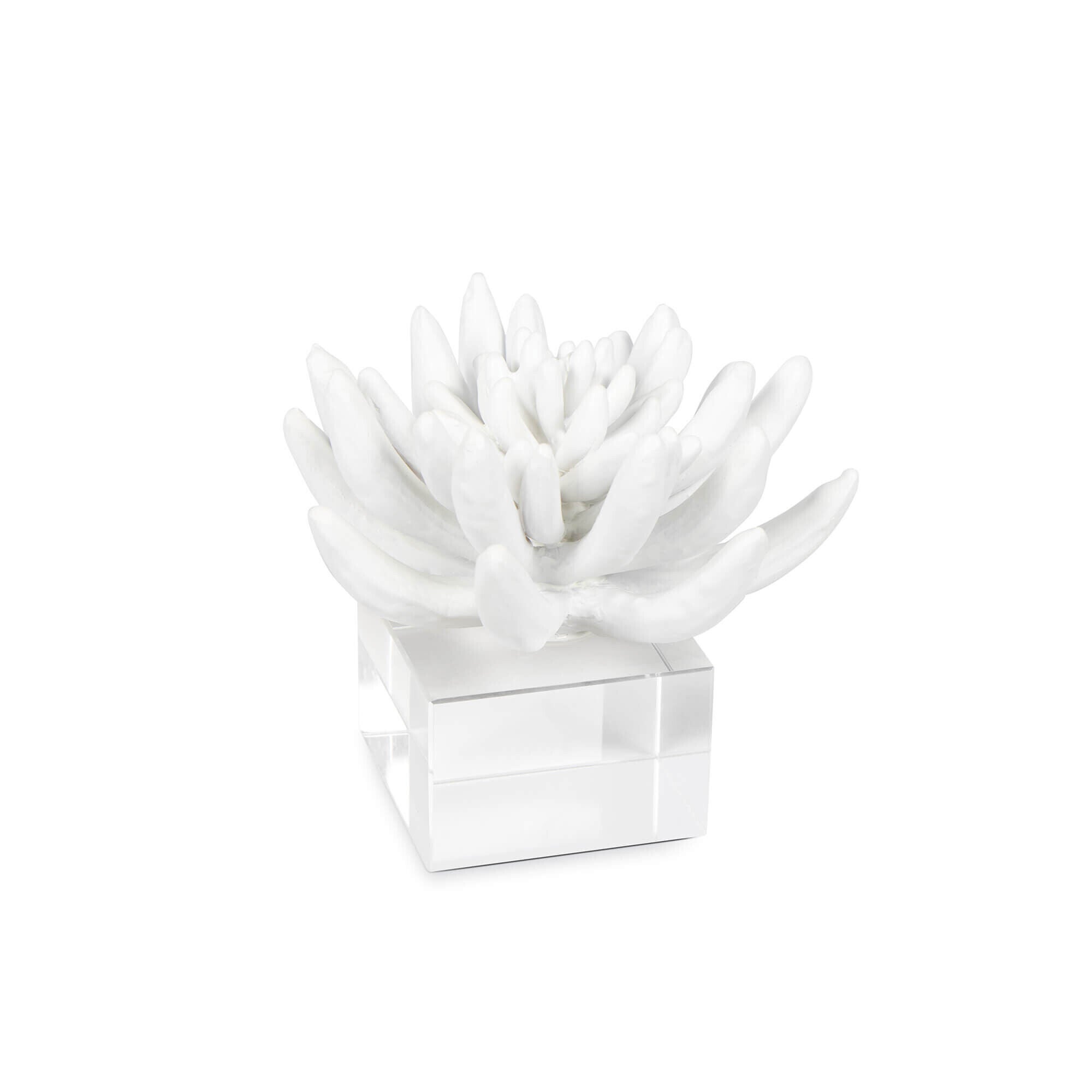 Shown in White finish and - None - shade