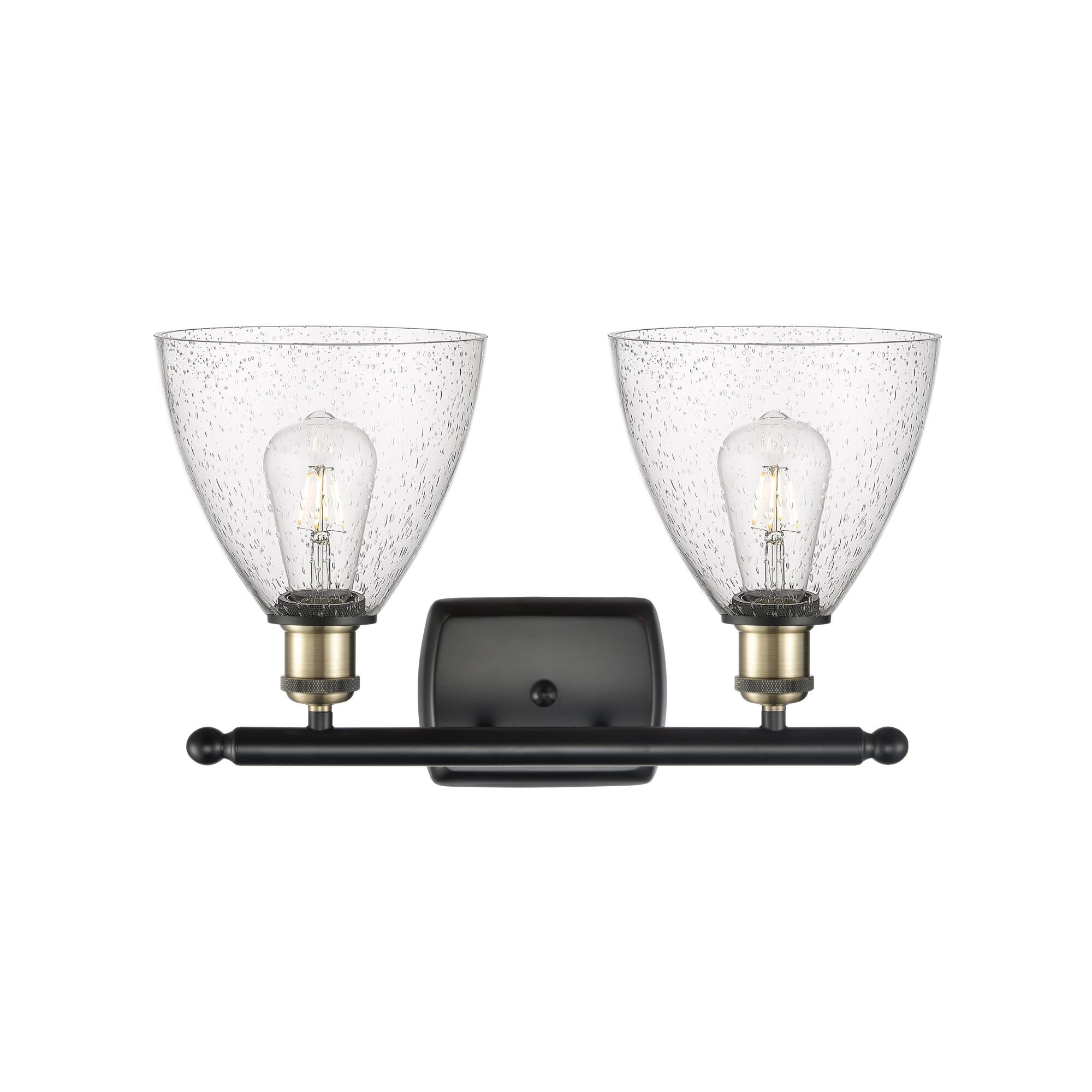 Bruno Marashlian Ballston Dome 18 Inch 2 Light Bath Vanity Light by Innovations Lighting