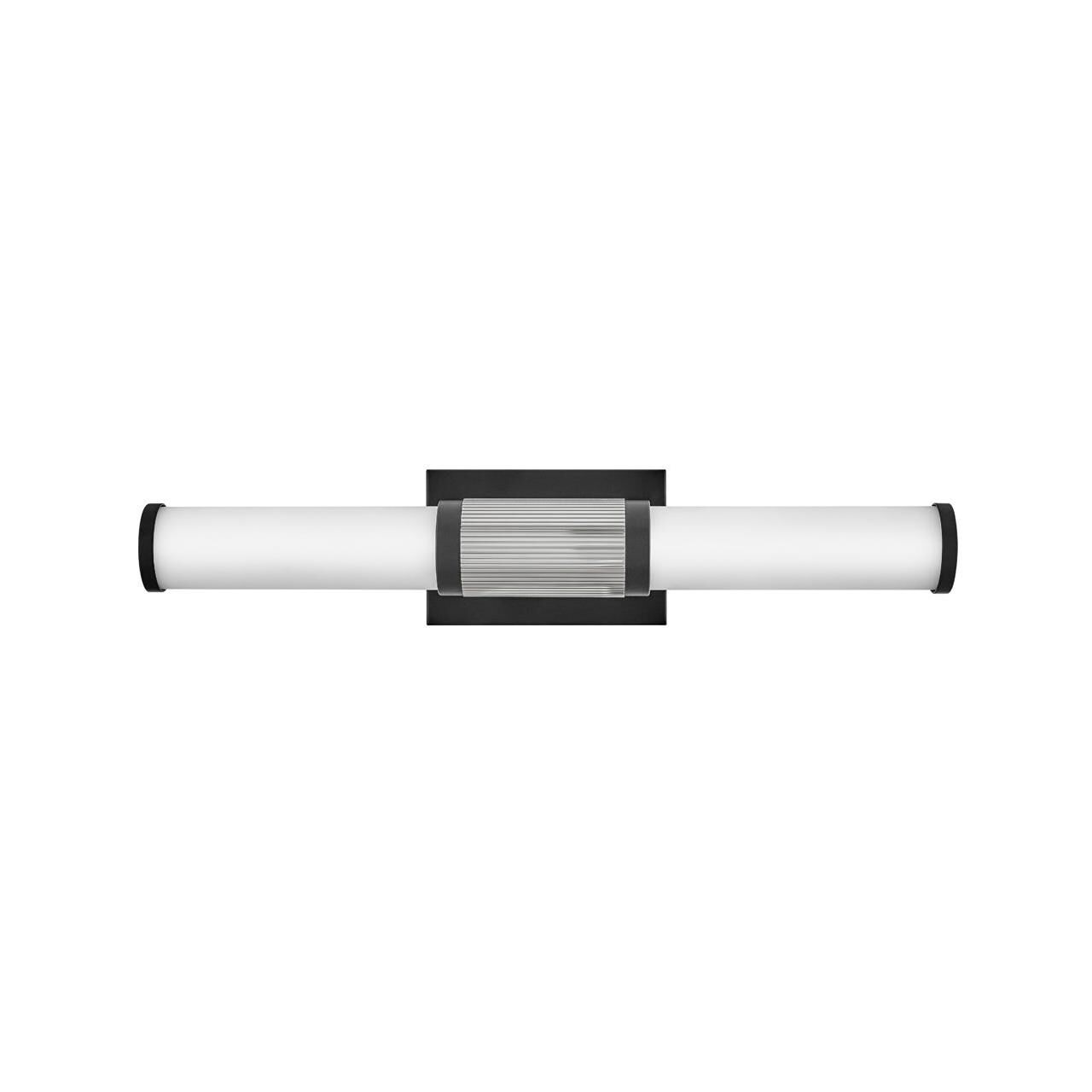 Shown in Black with Chrome Accents finish and Etched Opal glass